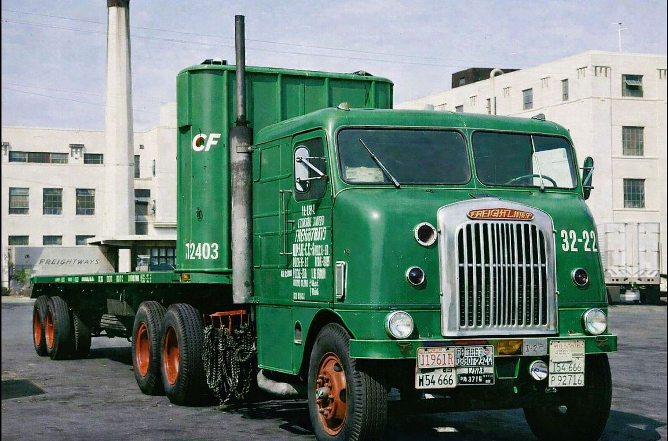 A Gallery Of Rare And Unusual Vintage Cab-Over Trucks 22 a fL old