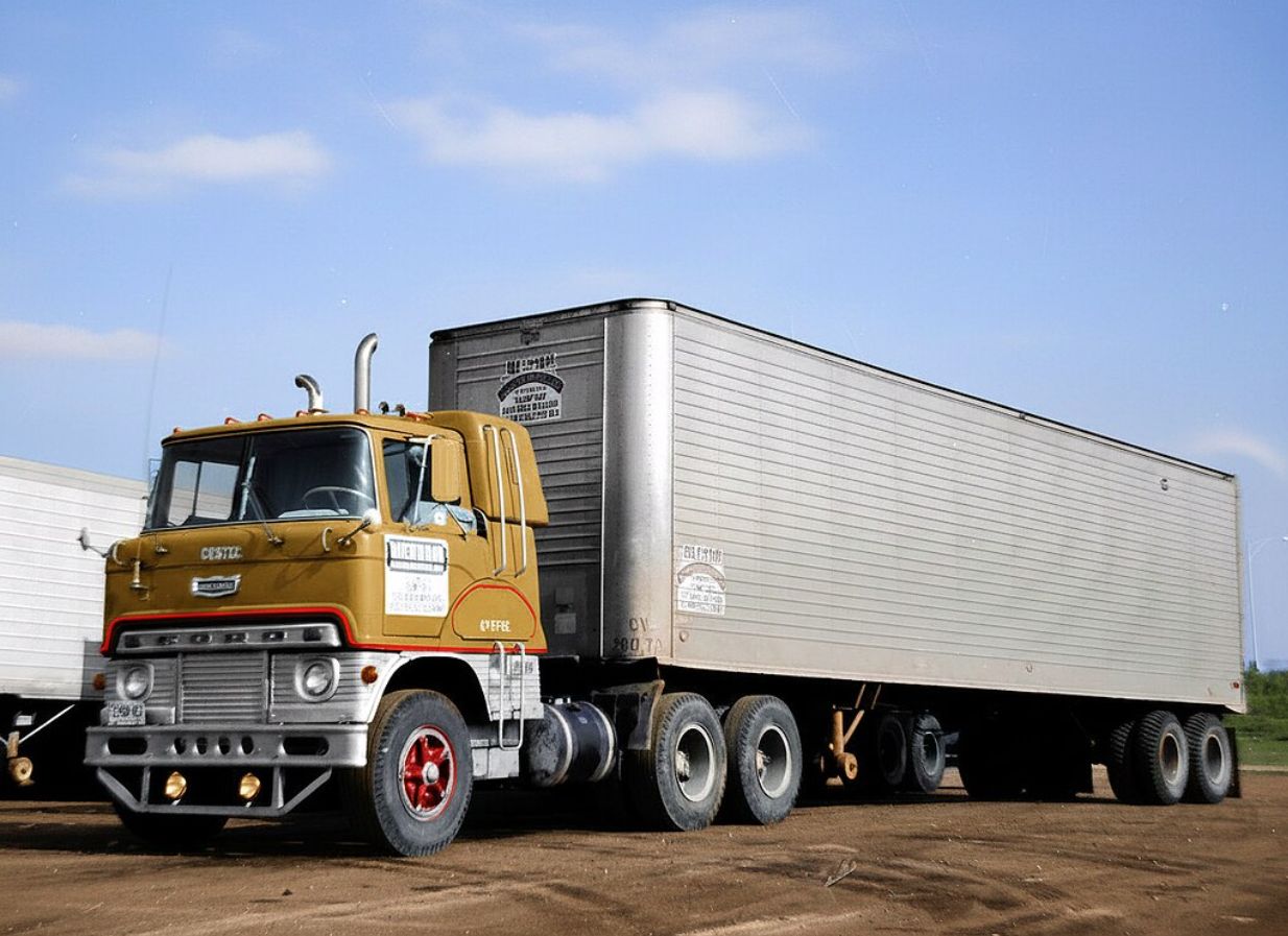 A Gallery Of Rare And Unusual Vintage Cab-Over Trucks 27 a ford H