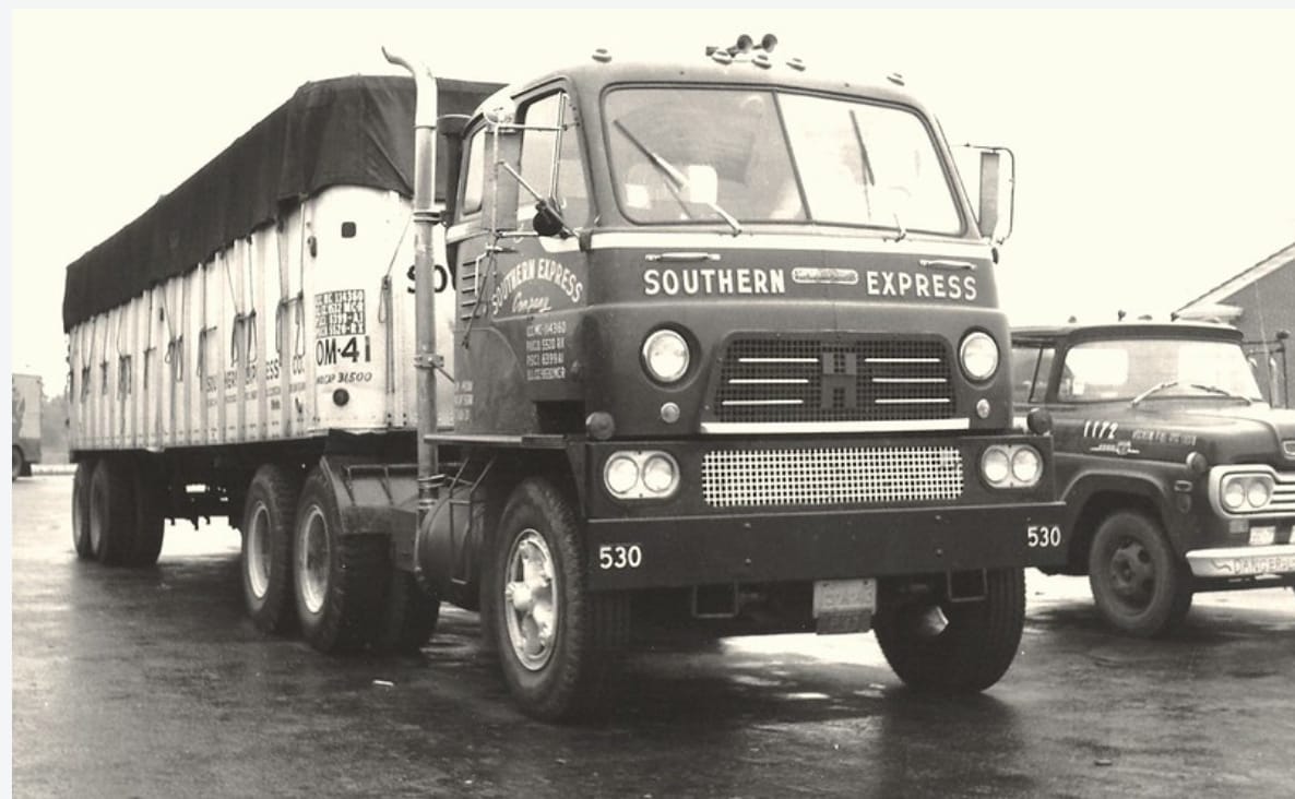 A Gallery Of Rare And Unusual Vintage Cab-Over Trucks 41 a hendrickson