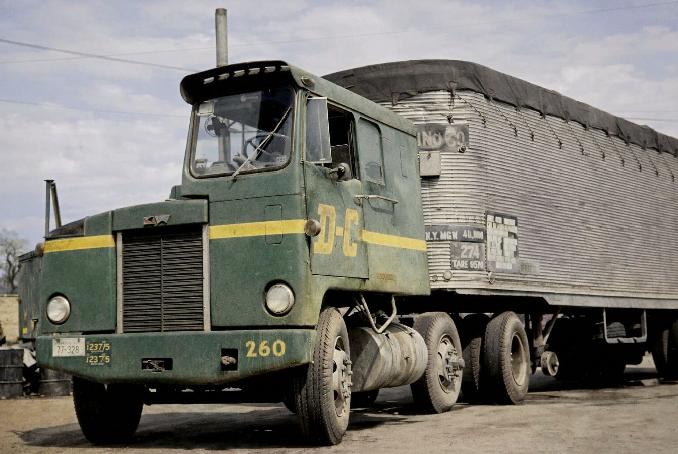 A Gallery Of Rare And Unusual Vintage Cab-Over Trucks 31 a ken 56 cbe