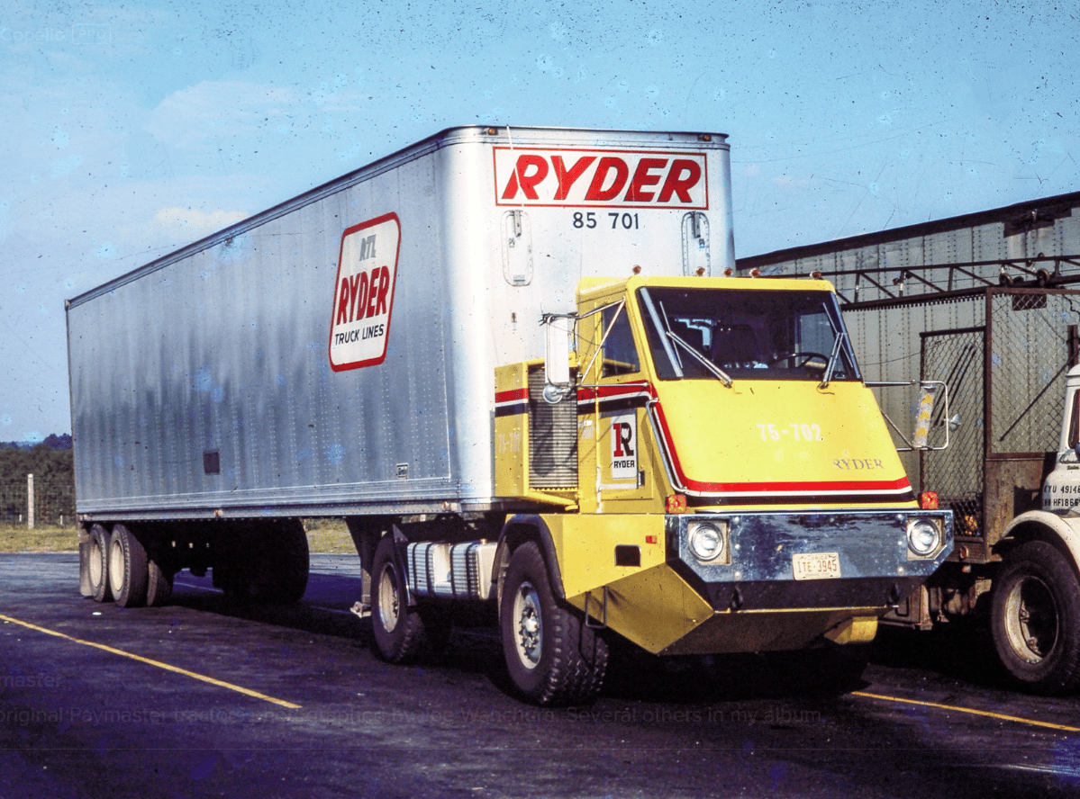 A Gallery Of Rare And Unusual Vintage Cab-Over Trucks 29 a paymaster