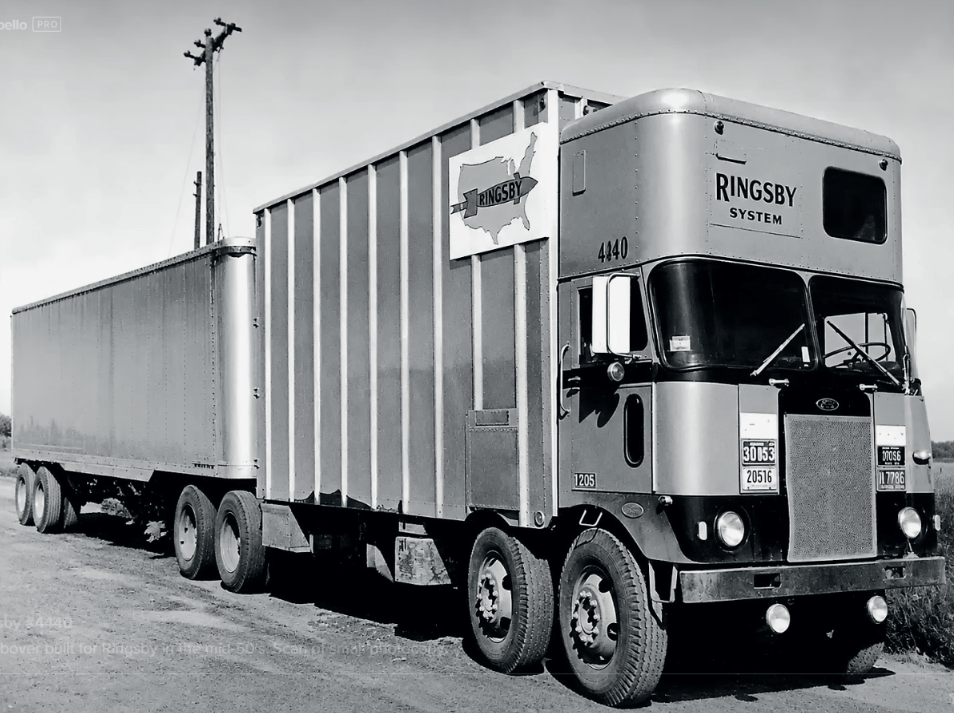 A Gallery Of Rare And Unusual Vintage Cab-Over Trucks 10 a rings