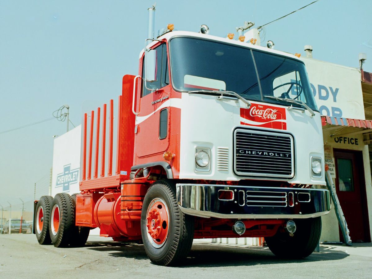A Gallery Of Rare And Unusual Vintage Cab-Over Trucks 34 a titan 90