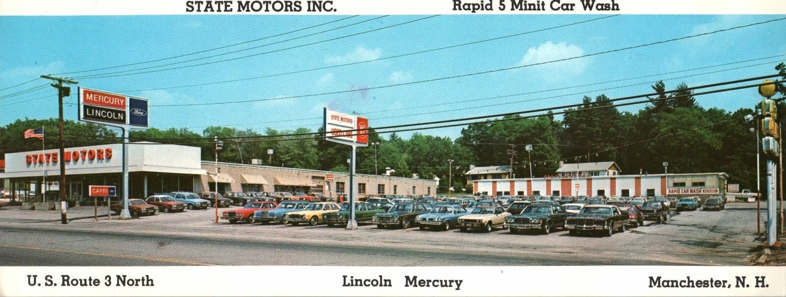 Lincoln-Mercury Dealers In Vintage Postcards -- 1950s-1970s 12 s l1600