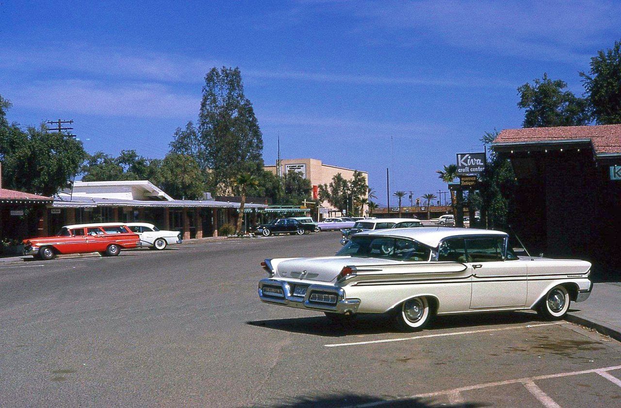 Cars And Storefronts Downtown And On Main Street, 1950s-1970s 5