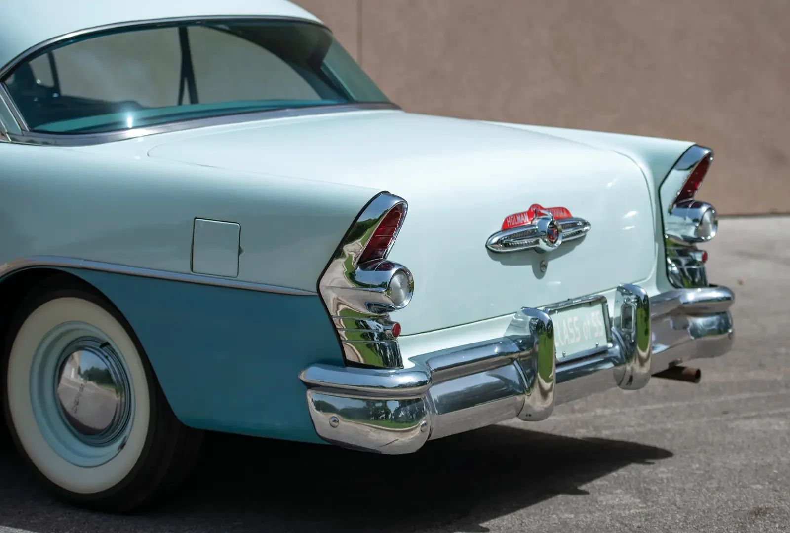 Rear end of a 1955 Buick