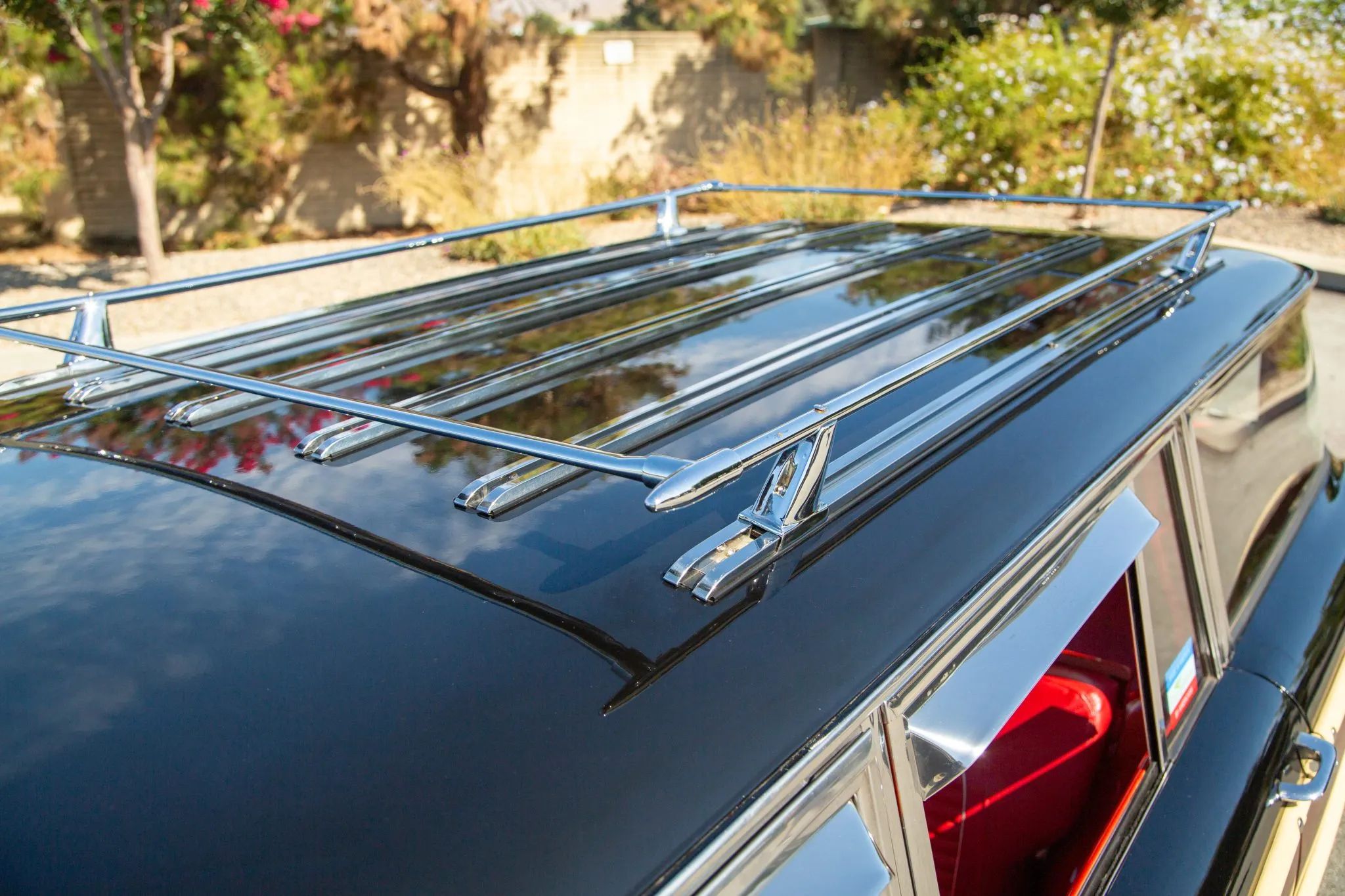 1963 Ford Falcon Squire V-8 Station Wagon: One Of Just 162 Falcon Wagons With The 260 V-8 And Bucket Seats 17 Roof rack on a 1963 Falcon wagon