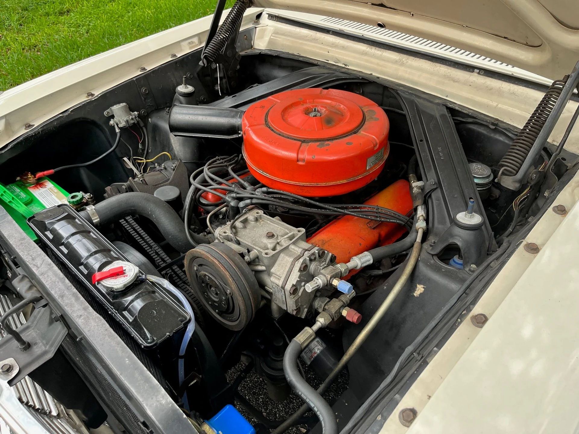 1963 Mercury Comet V-8 Sedan: "For Better Or For Worse, Something Different Under The Hood" 7 V-8 engine in a 1963 Comet