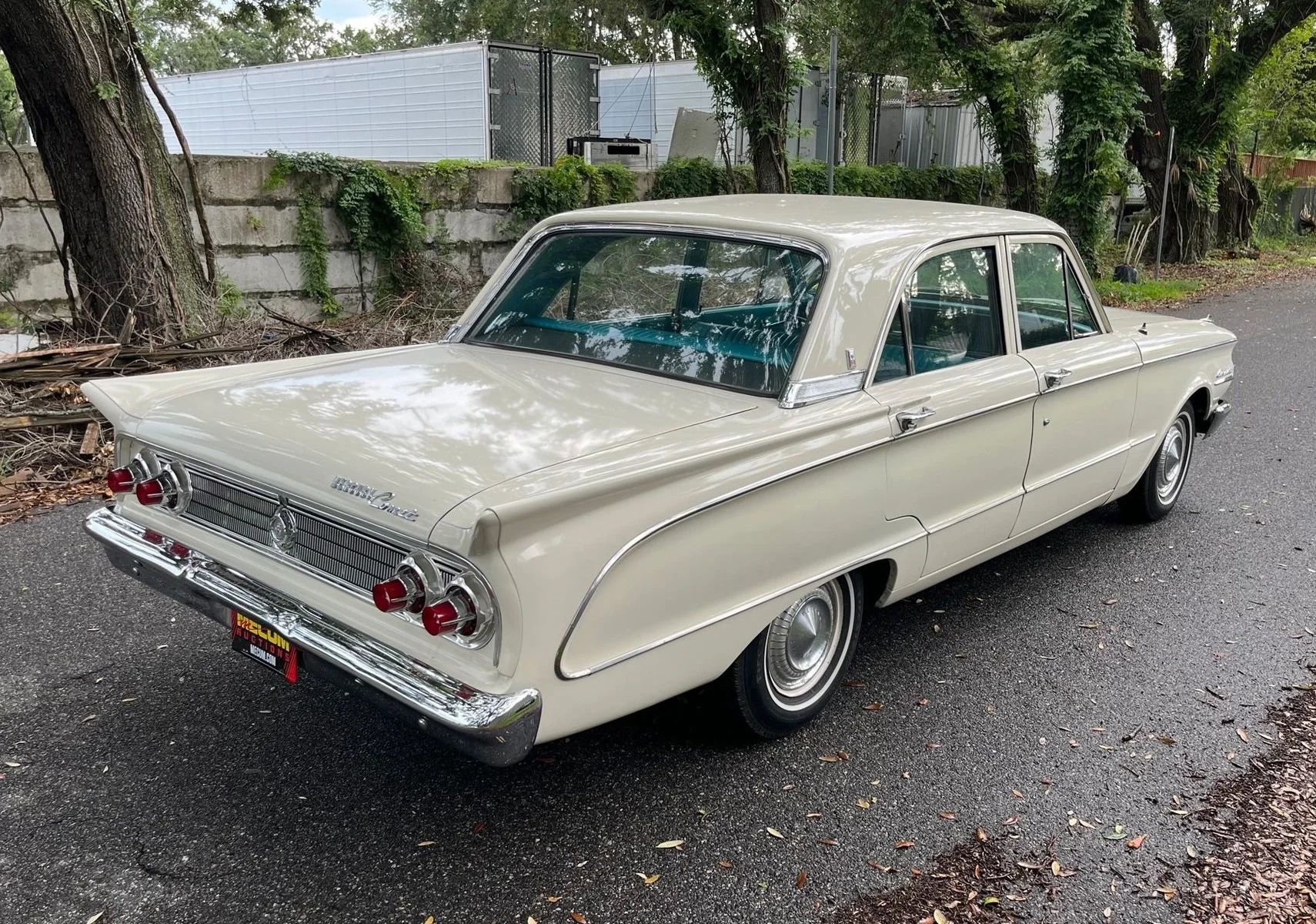 1963 Mercury Comet V-8 Sedan: "For Better Or For Worse, Something Different Under The Hood" 10 Right rear 3q view of a 1963 Comet four-door sedan