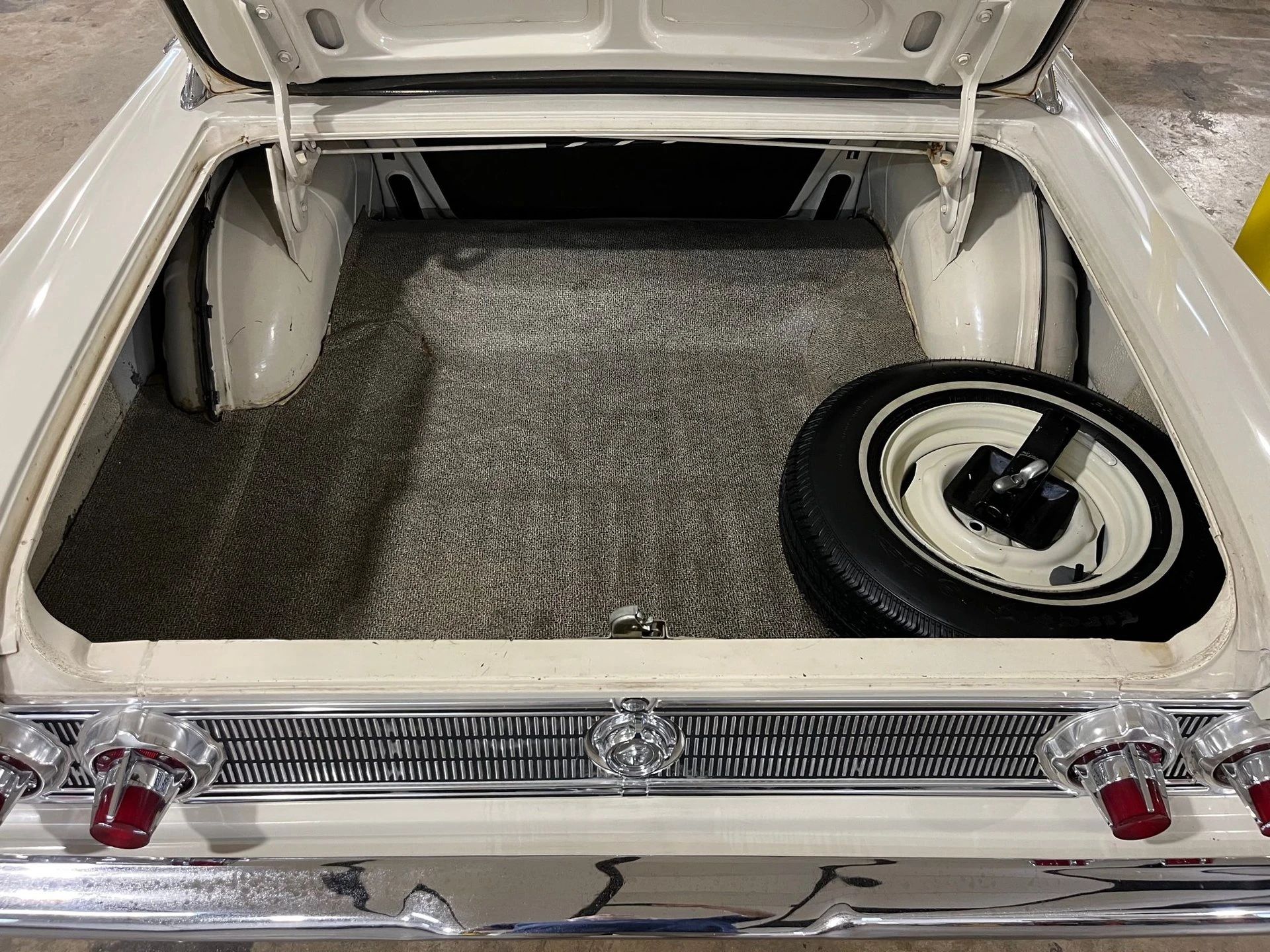 1963 Mercury Comet V-8 Sedan: "For Better Or For Worse, Something Different Under The Hood" 18 Trunk of a 1963 Comet