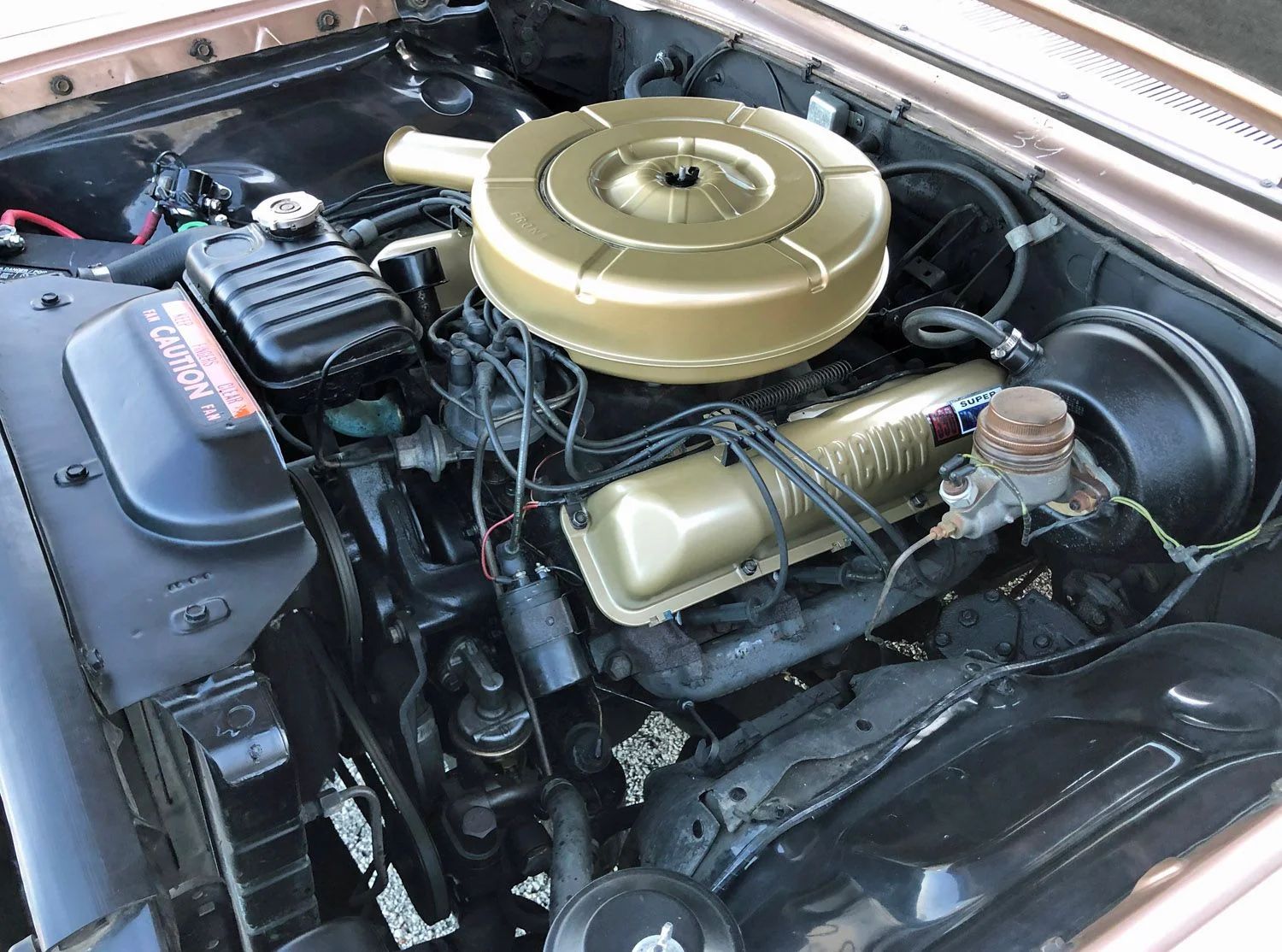 1963 Mercury Monterey S-55 Two-Door Hardtop: One-Year-Only Bucket-Seat Breezeway 27 Engine in a 1963 Mercury