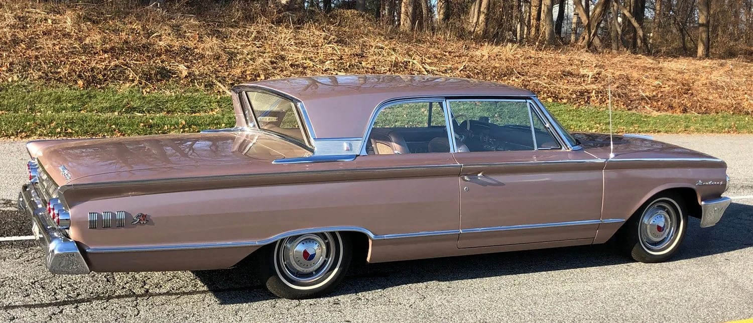 1963 Mercury Monterey S-55 Two-Door Hardtop: One-Year-Only Bucket-Seat Breezeway 32 Right side view of a 1963 Mercury Breezeway two-door hardtop