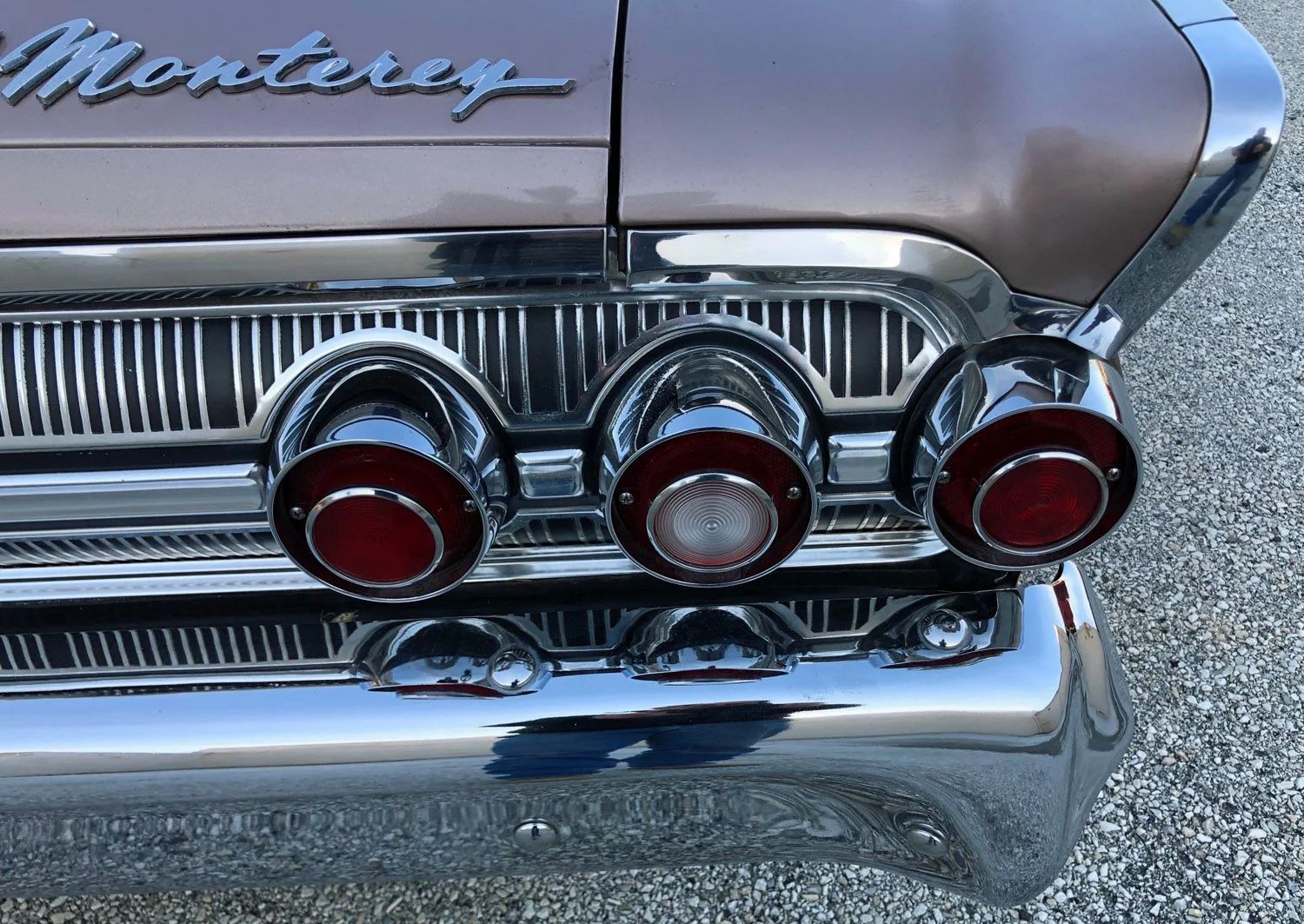 1963 Mercury Monterey S-55 Two-Door Hardtop: One-Year-Only Bucket-Seat Breezeway 19 Right taillights of a 1963 Mercury