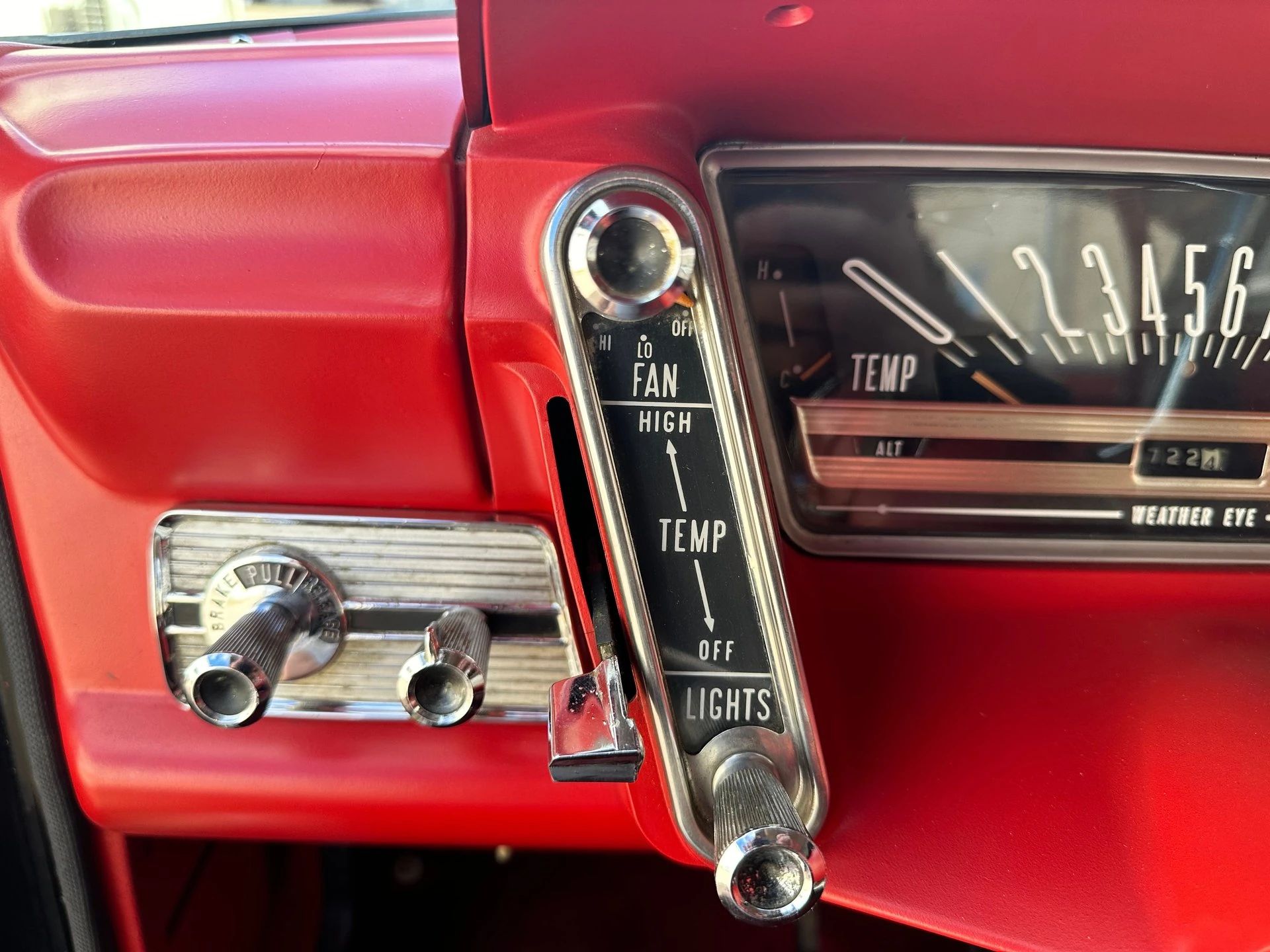 1964 Rambler Classic 770 V-8 Hardtop With Bucket Seats: Somebody's Idea Of The Perfect Rambler 15 Heater controls on the left side of the dash of a 1964 Rambler