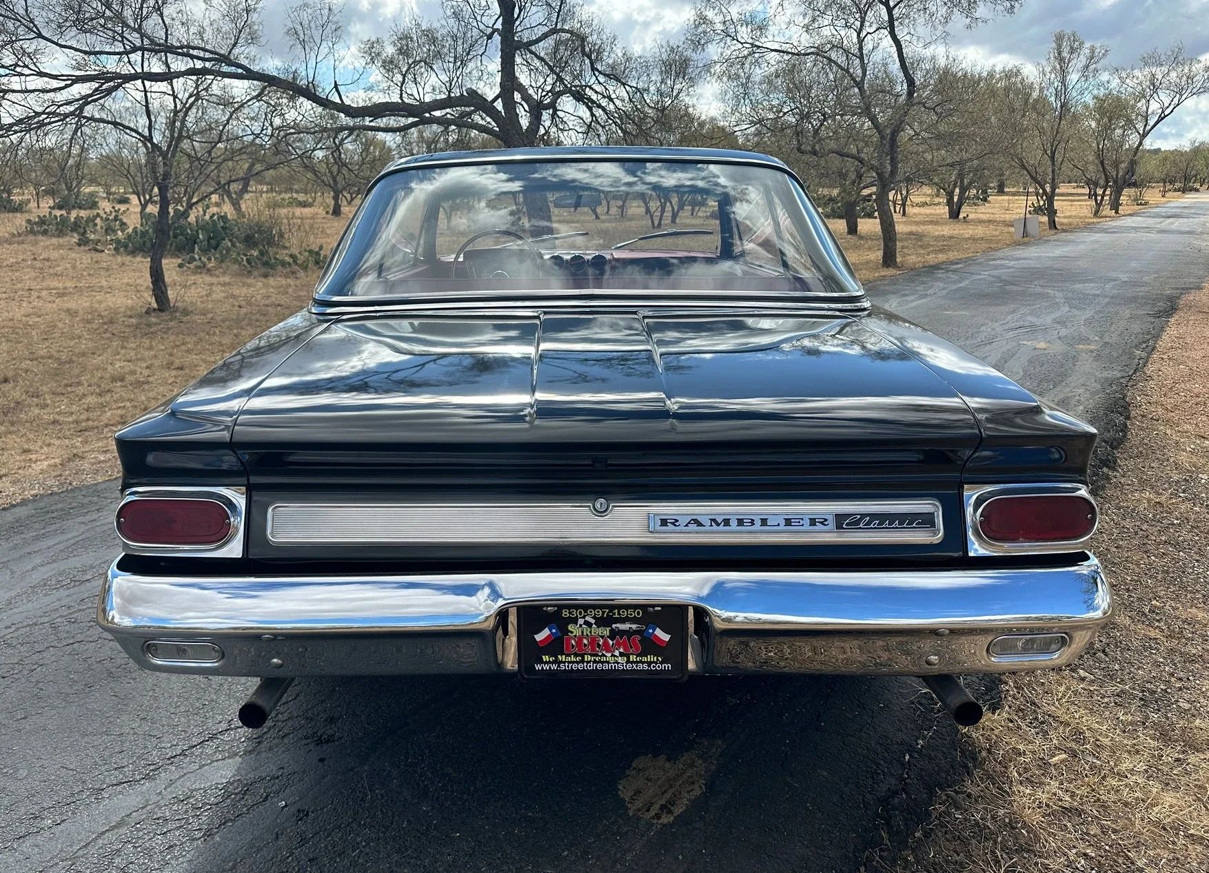 1964 Rambler Classic 770 V-8 Hardtop With Bucket Seats: Somebody's Idea Of The Perfect Rambler 27 Rear view of a 1964 Rambler