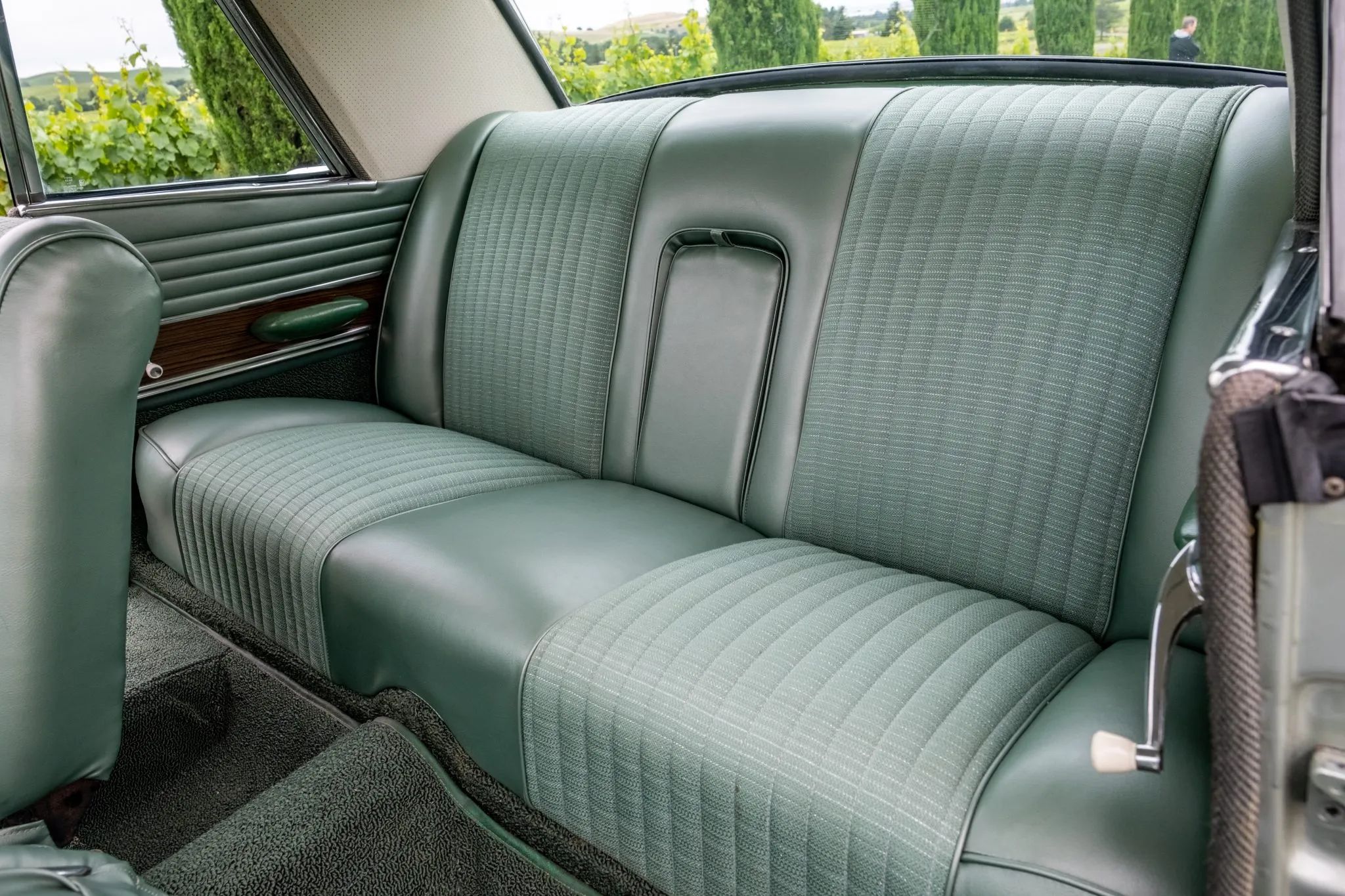 1964 Studebaker GT Hawk: One Of Only 70 Final-Year Hawks With The R2 Supercharged Engine 22 Back seat of a 1964 Studebaker Hawk, seen from the left