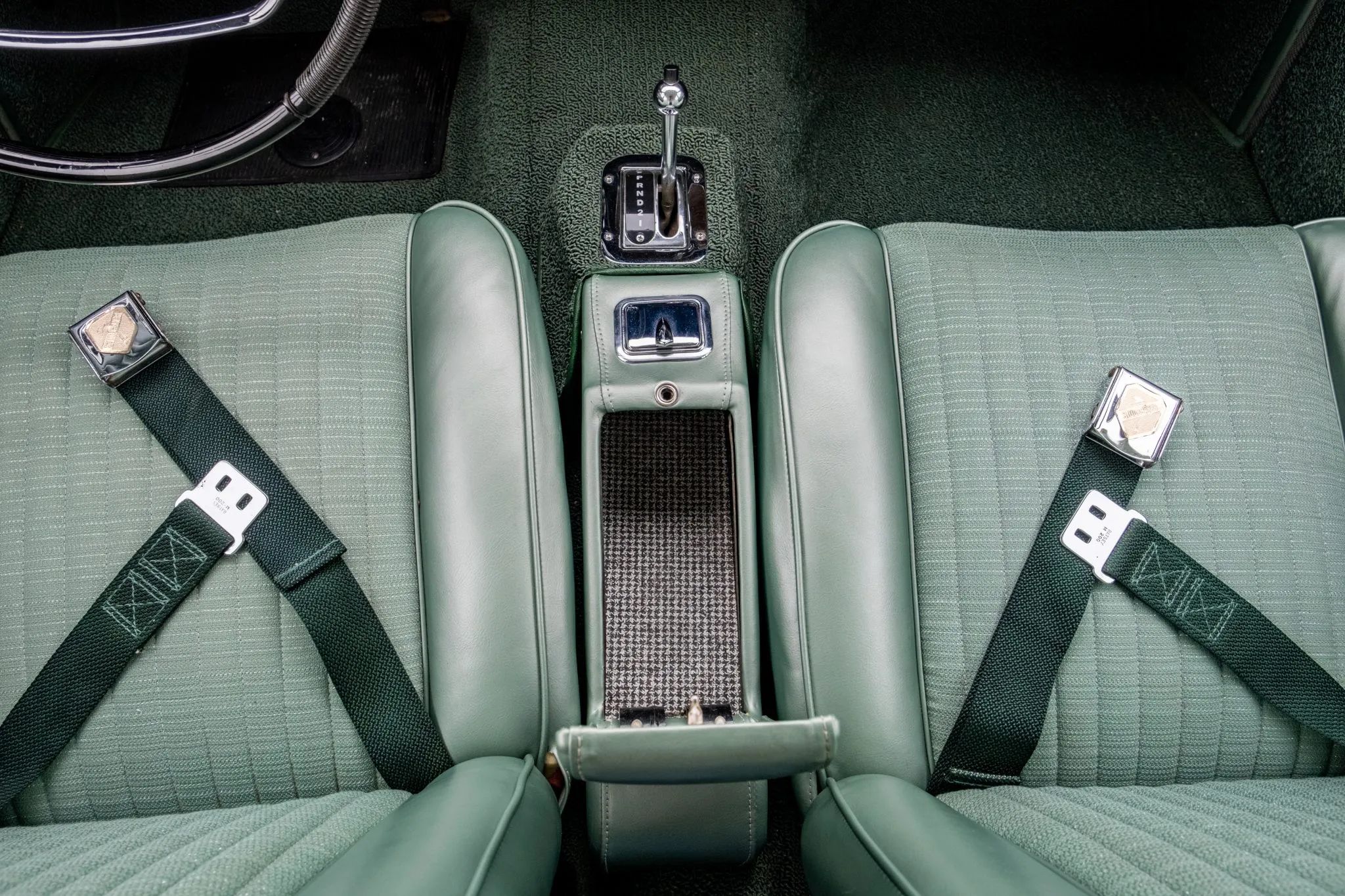 1964 Studebaker GT Hawk: One Of Only 70 Final-Year Hawks With The R2 Supercharged Engine 20 Center console, buckets, and automatic shifter in a 1964 Studebaker Hawk