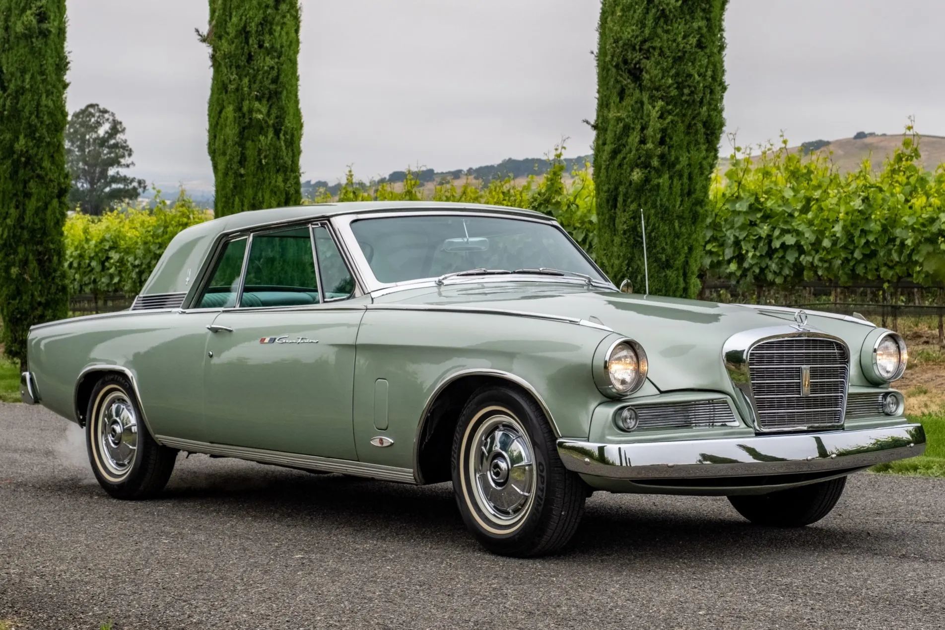 1964 Studebaker GT Hawk: One Of Only 70 Final-Year Hawks With The R2 Supercharged Engine 4 Right front 3q view of a 1964 Studebaker Hawk