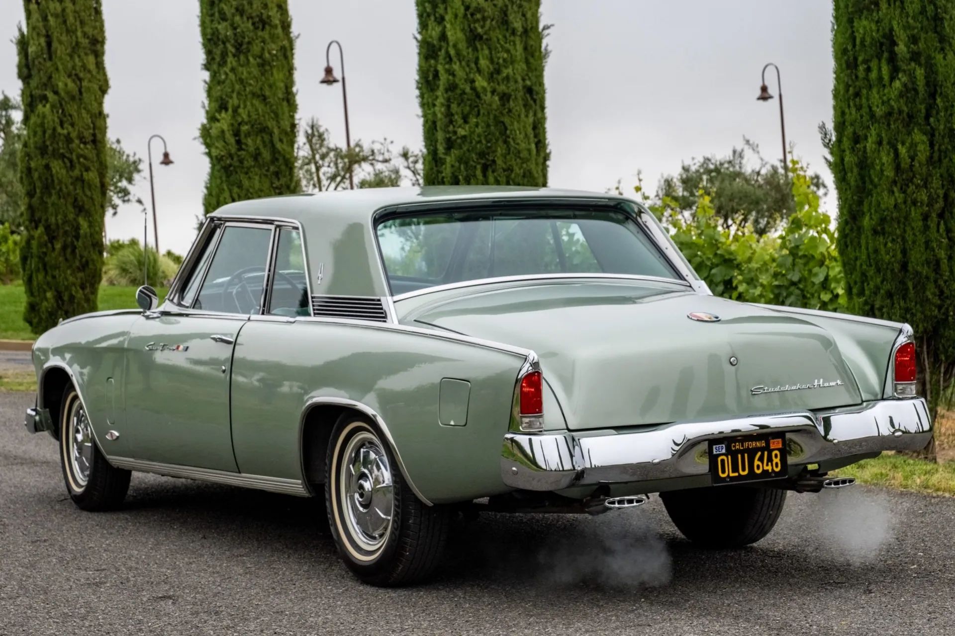 1964 Studebaker GT Hawk: One Of Only 70 Final-Year Hawks With The R2 Supercharged Engine 5 Left rear 3q view of a 1964 Studebaker Hawk