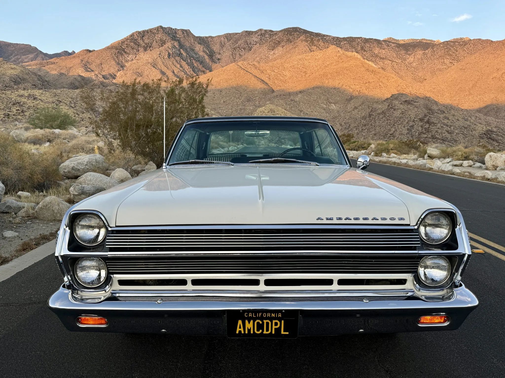 1966 AMC Ambassador DPL Hardtop: American's Dressed-Up Intermediate, Masquerading As A Full-Size Car 26 Front view of a 1966 AMC Ambassador