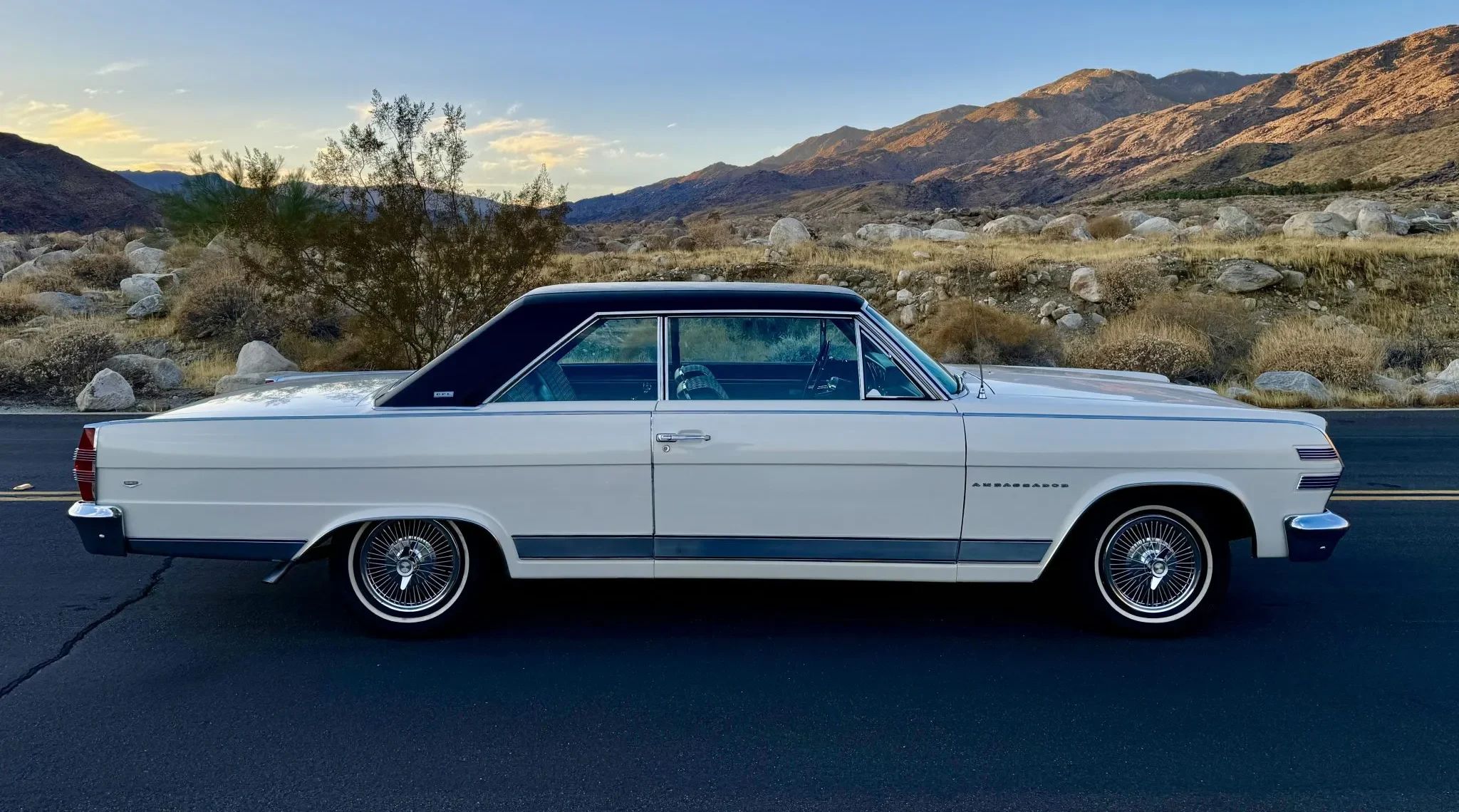 1966 AMC Ambassador DPL Hardtop: American's Dressed-Up Intermediate, Masquerading As A Full-Size Car 22 Right side view of a 1966 AMC Ambassador two-door hardtop