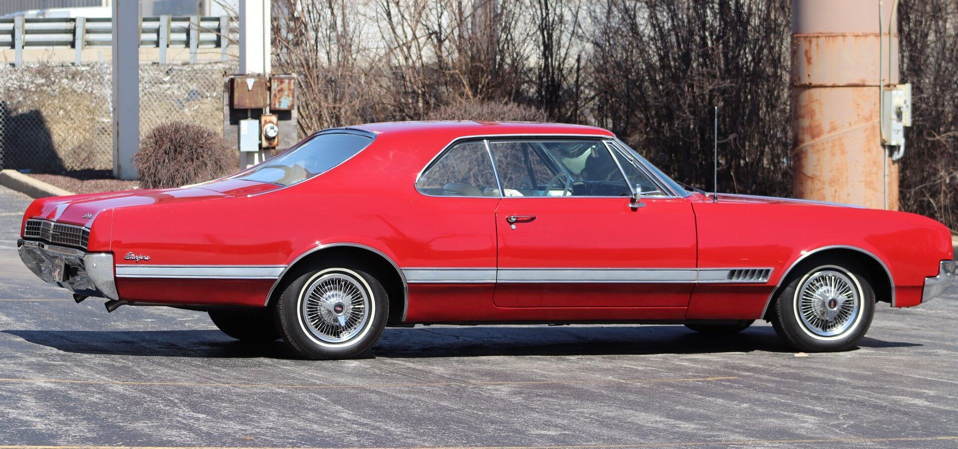1966 Oldsmobile Starfire: The Last Full-Size Starfire, Lost In the Shadow Of The Toronado 6 Right rear 3q view of a 1966 Oldsmobile two-door hardtop