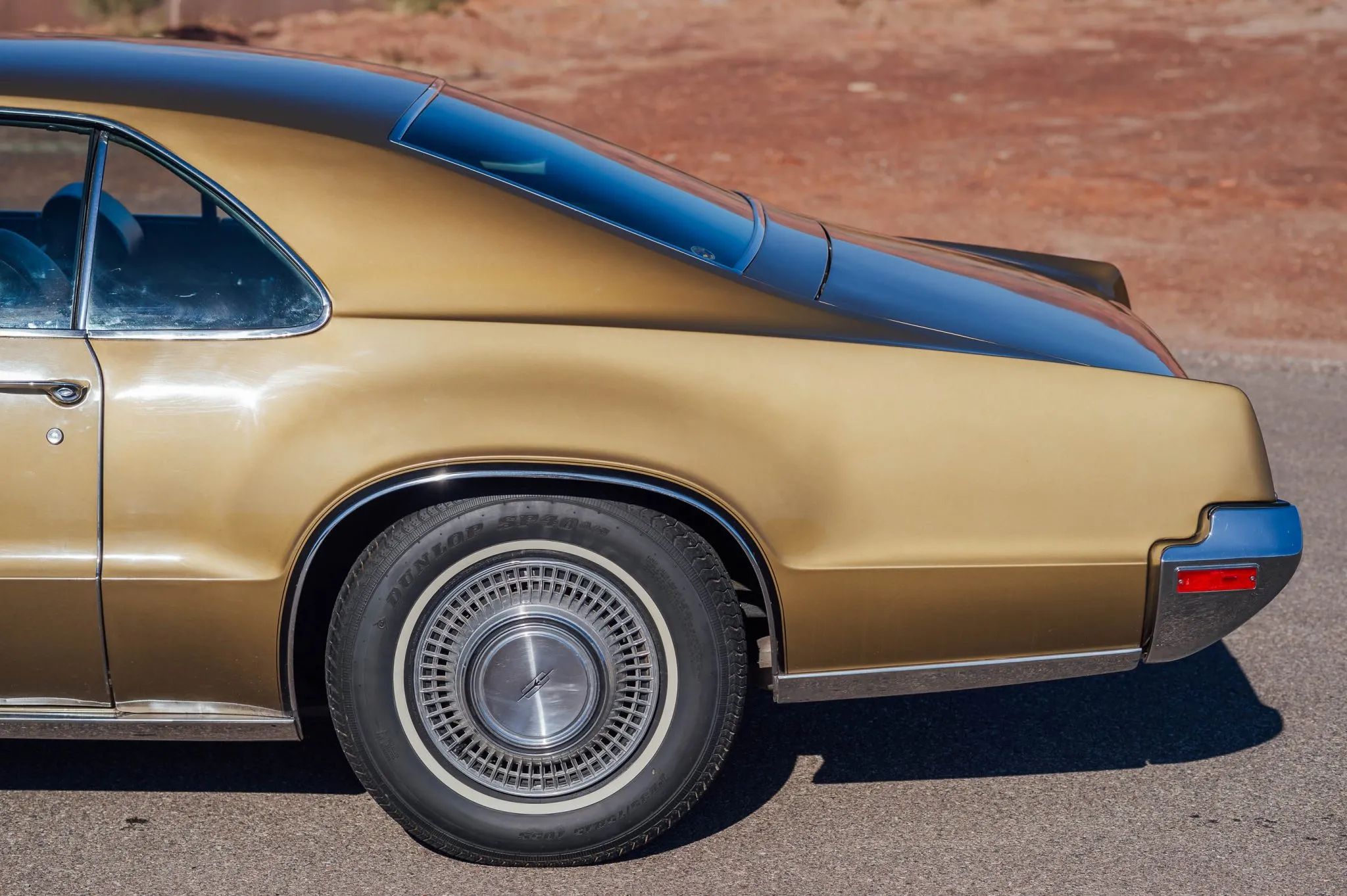 1970 Oldsmobile Toronado GT: 400 Horsepower And A Face Only A Mother Could Love 12 Left rear fender and wheel of a 1970 Toronado