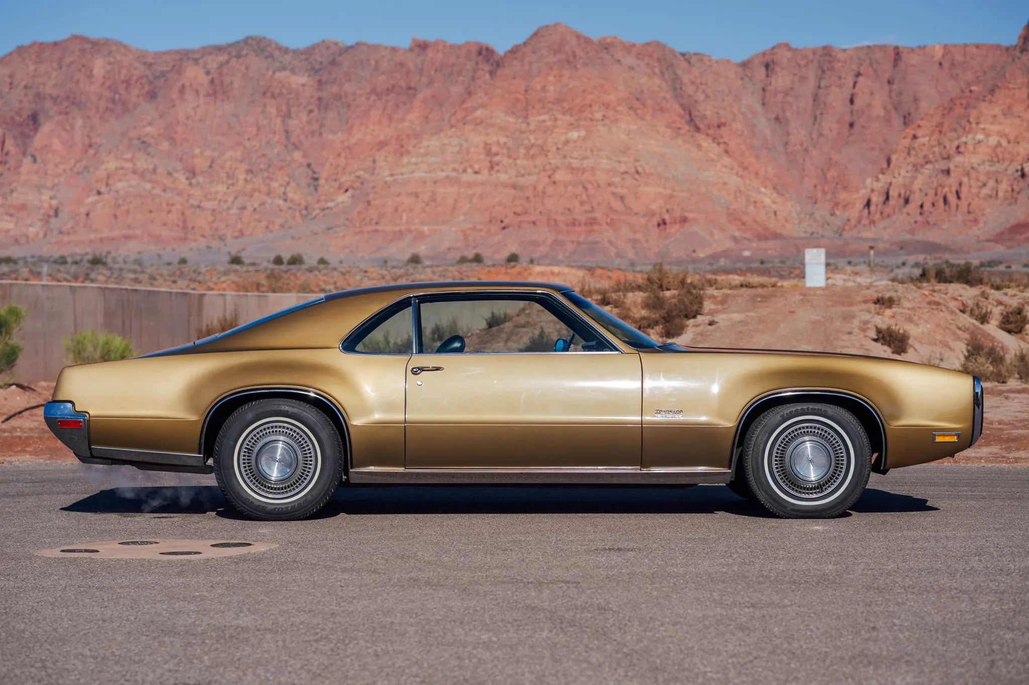 1970 Oldsmobile Toronado GT: 400 Horsepower And A Face Only A Mother Could Love 13 Right side view of a 1970 Toronado