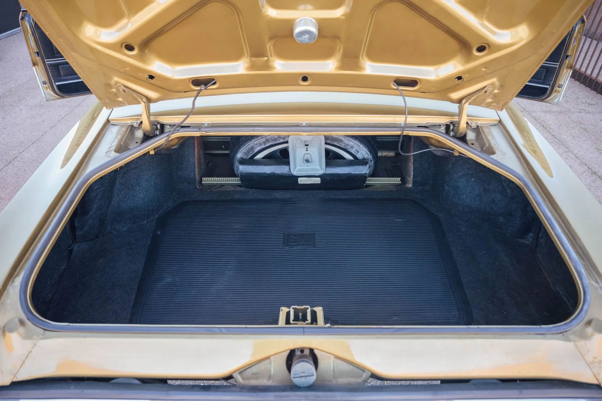 1970 Oldsmobile Toronado GT: 400 Horsepower And A Face Only A Mother Could Love 29 Trunk of a 1970 Toronado