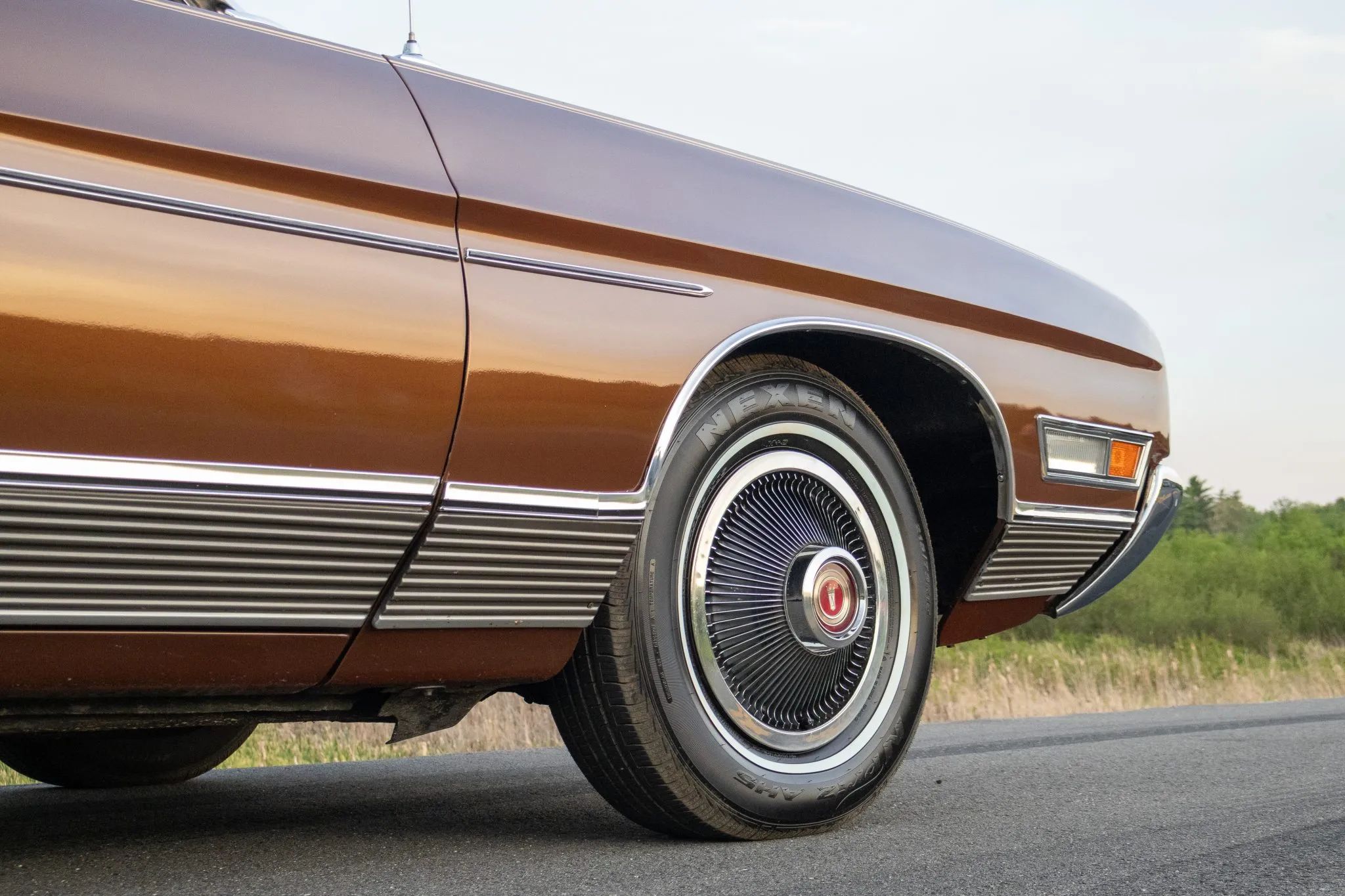 1972 Ford LTD Convertible: Final Year For The Factory-Built Full-Size Ford Ragtop 6 Right front fender of a 1972 Ford