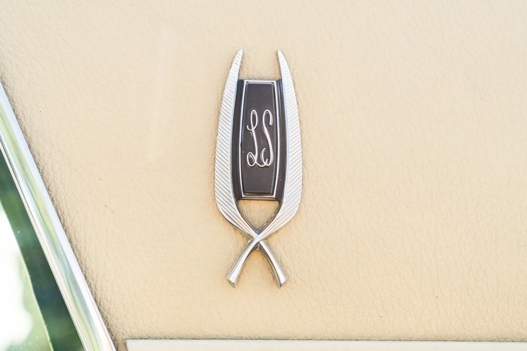 1972 Oldsmobile Ninety-Eight Luxury Sedan: A Full-Size Luxury Bargain From Big Sky Country 5 "LS" badge on a beige vinyl roof