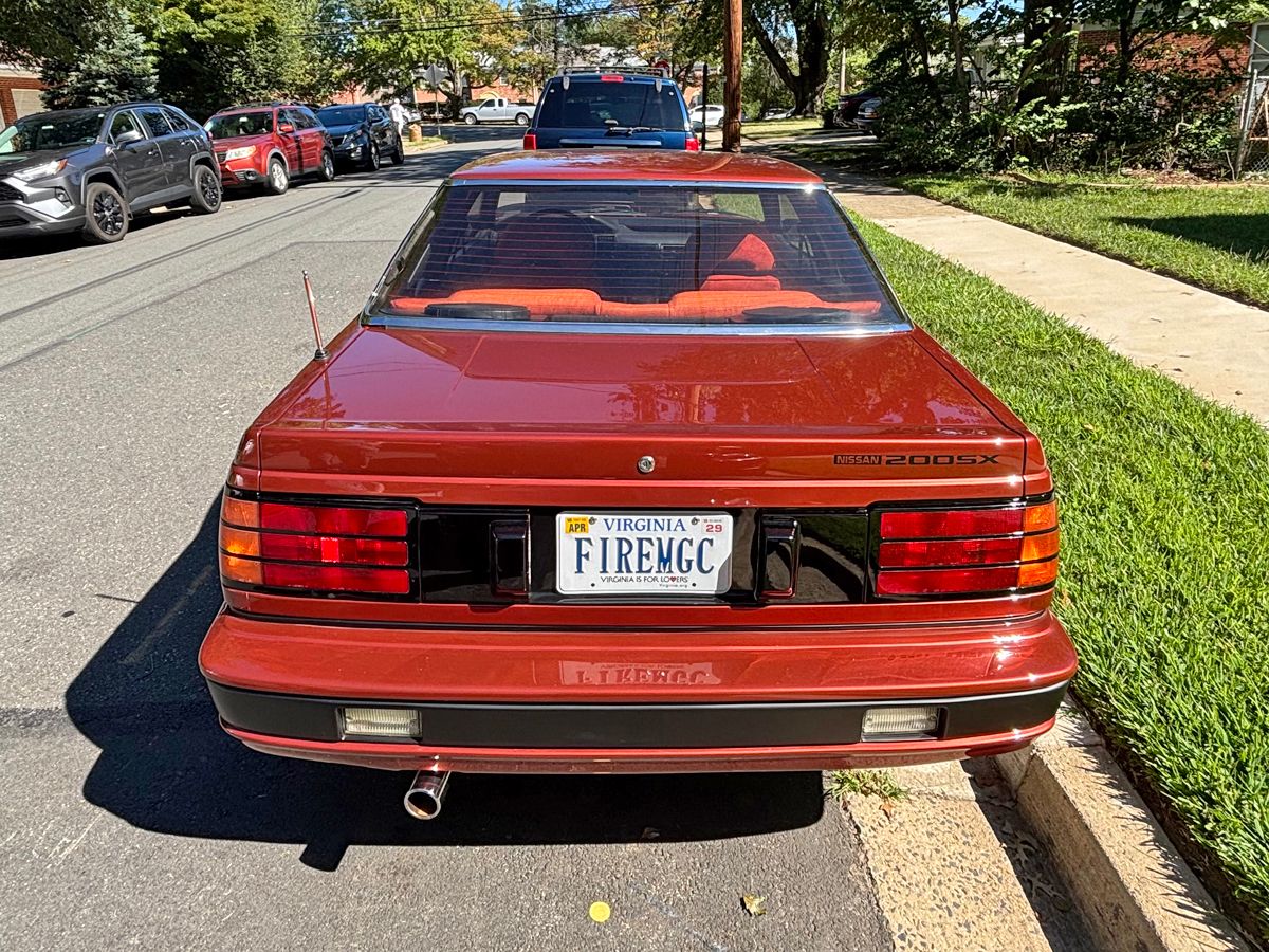 1984 Nissan 200 SX – Rekindling The Magic 16 1984 Nissan 200 SX Rear 1