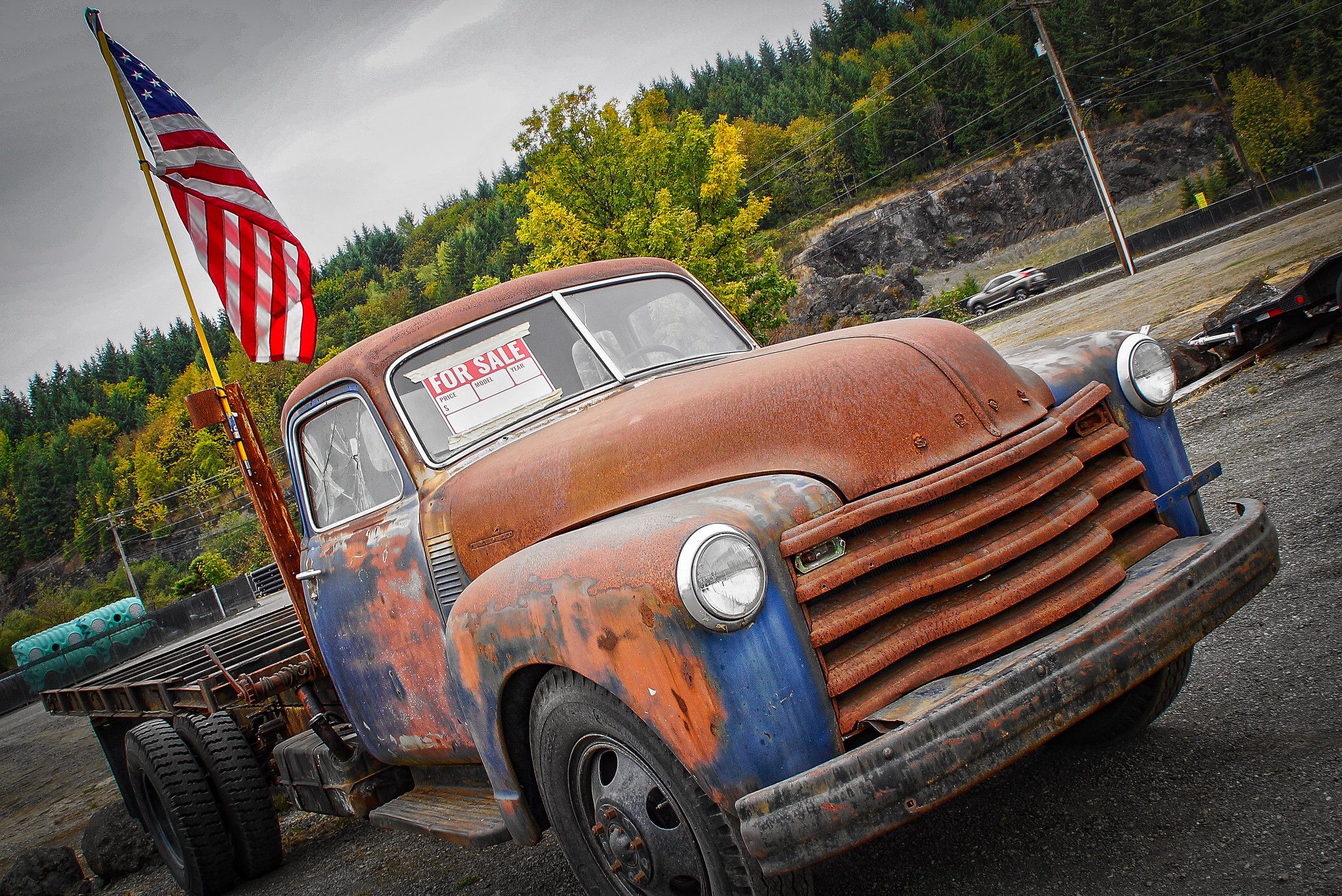 1950s Chevy and GMC Trucks: Worn Workhorses by the Road, Captured by Ralf K 2 55565342753 9a145e85f1 k