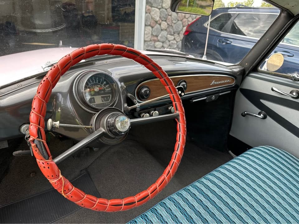 1960 Rambler American Super: A Cute And Fairly Inexpensive Way To Draw Attention 3 Interior of pink 1960 Rambler American Super