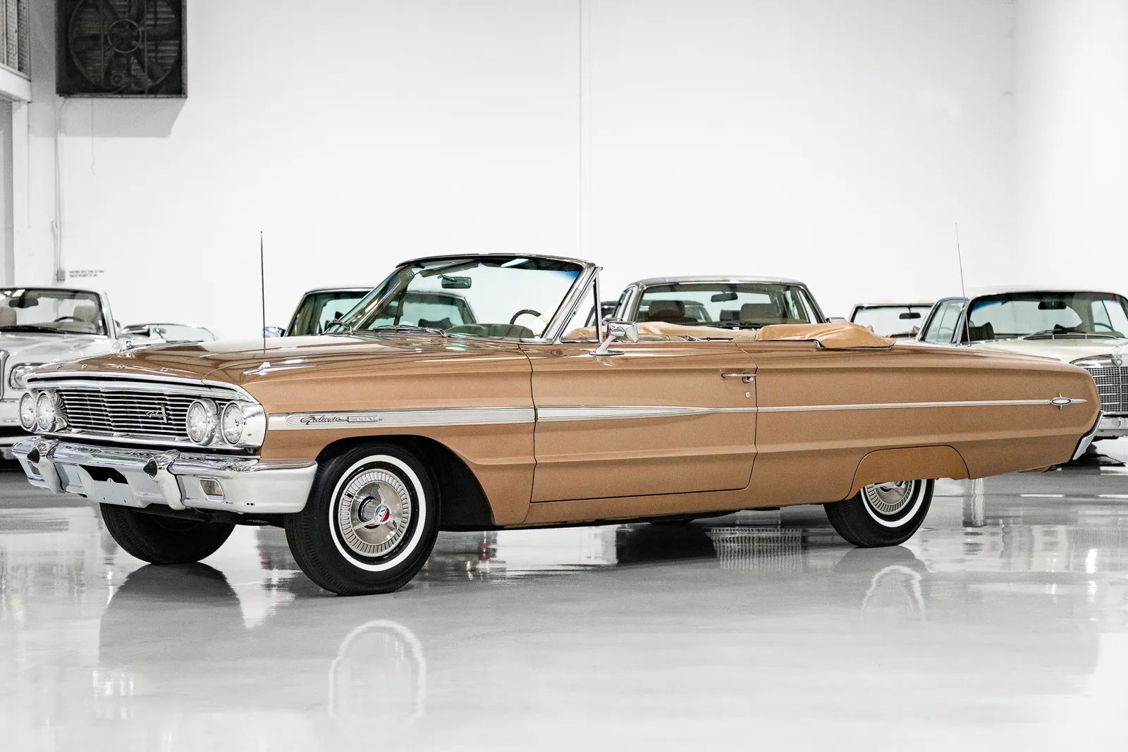 1964 Ford Galaxie 500 Convertible in gold