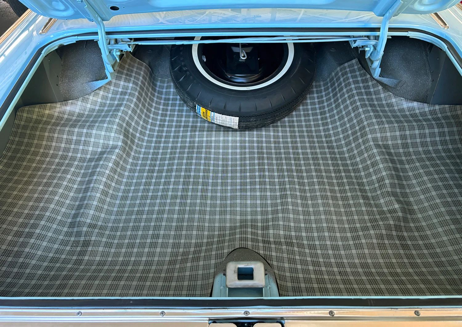 Luggage compartment of 1964 Mercury Monterey Convertible