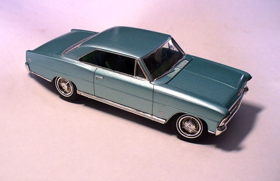 Smallish Chevys in Scale Models: Corvairs, Chevy IIs, and Novas 12 66NovaG1