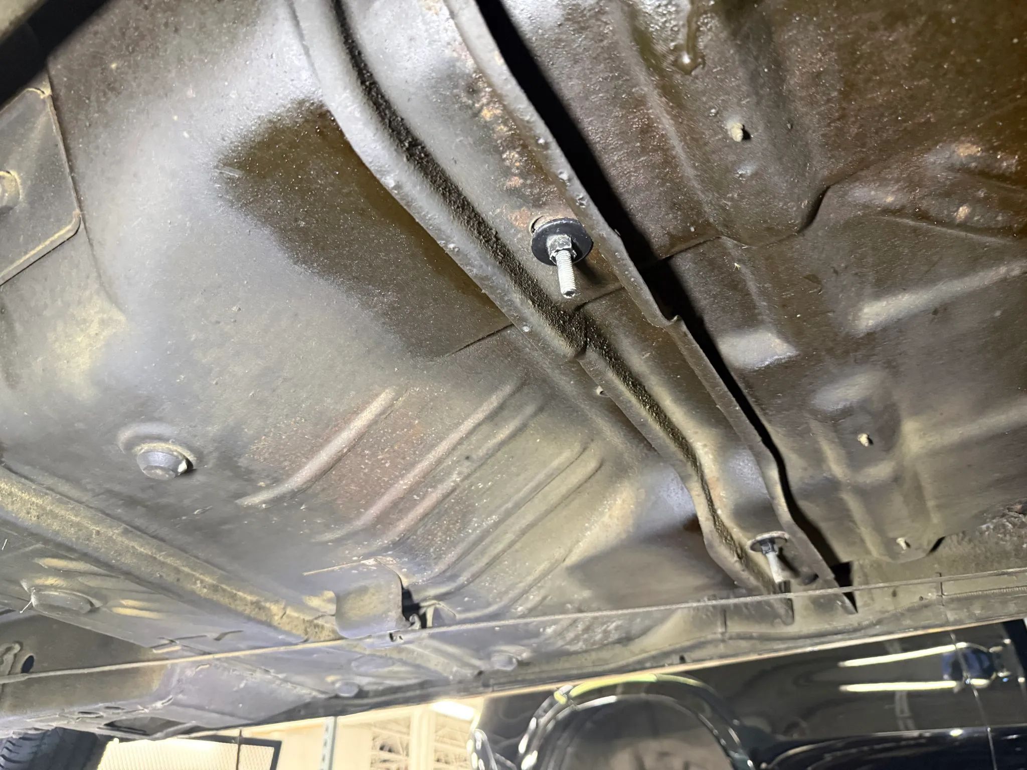 1968 Chrysler 300 Convertible: The Last Stop Before The Fuselage Chrysler 6 1968 Chrysler 300 Convertible undercarriage