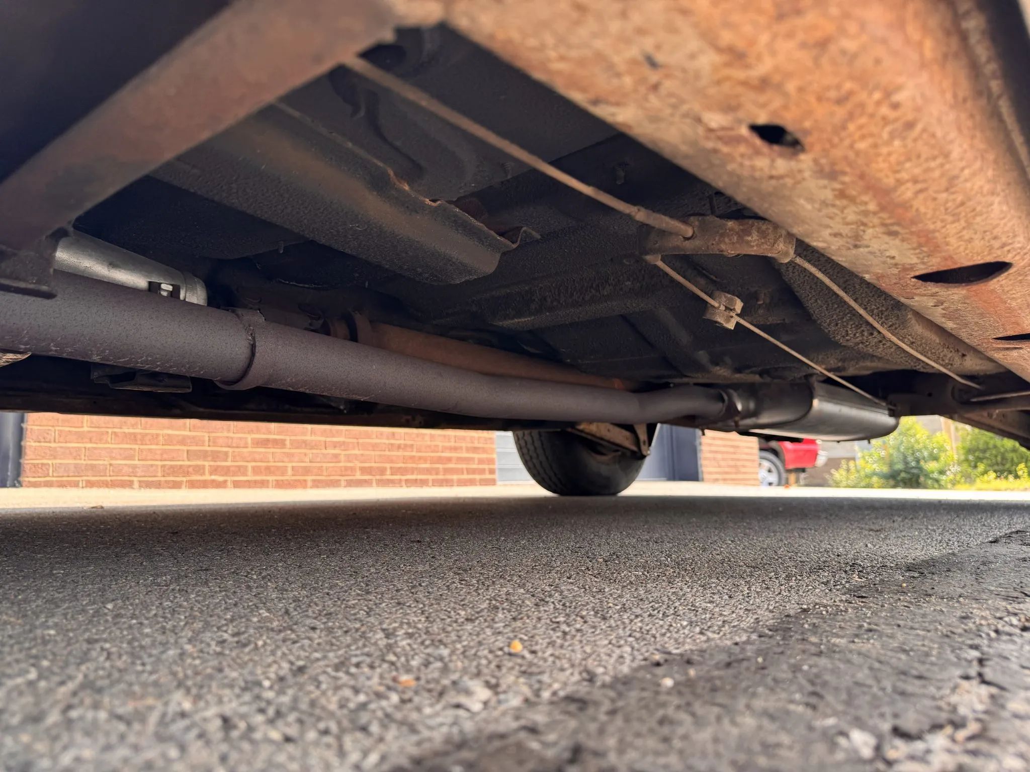 1970 Cadillac Calais undercarriage