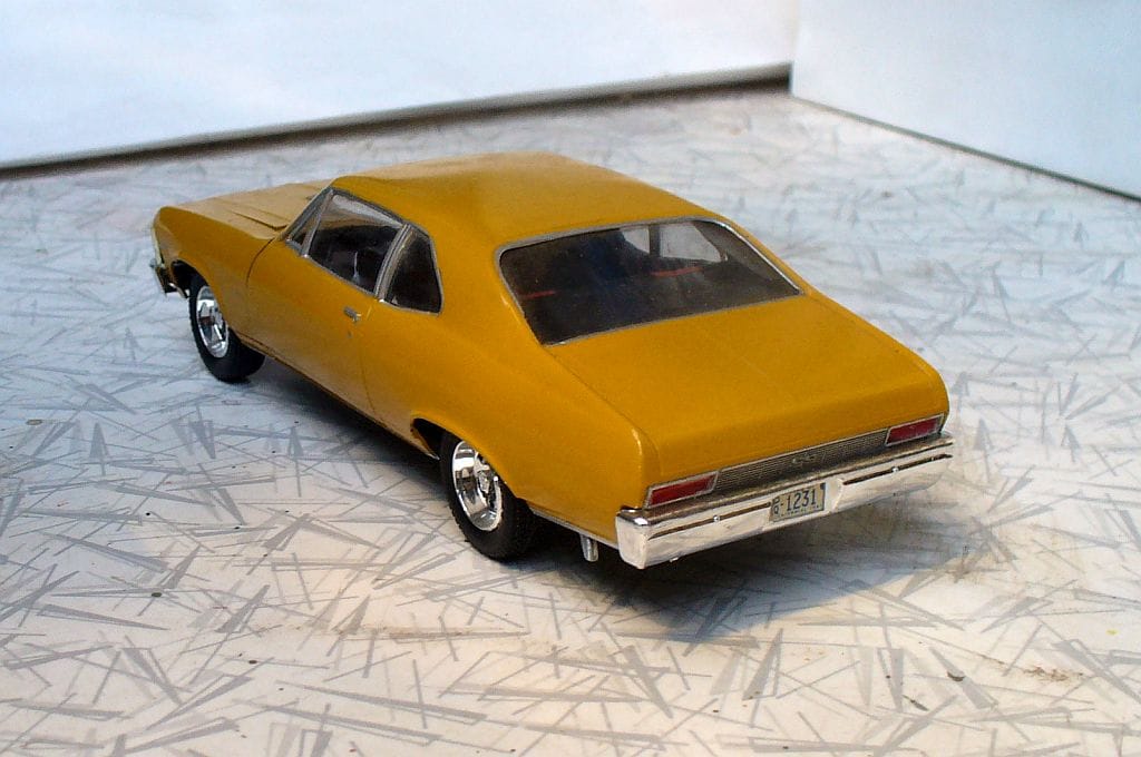 Smallish Chevys in Scale Models: Corvairs, Chevy IIs, and Novas 13 72NovaYlw3
