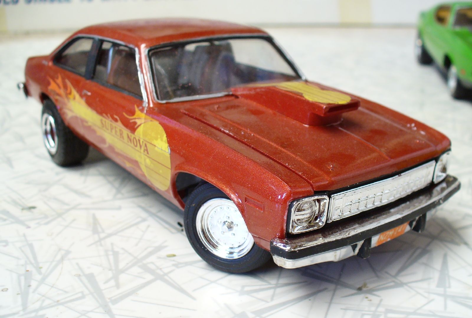 Smallish Chevys in Scale Models: Corvairs, Chevy IIs, and Novas 18 76Nova.1