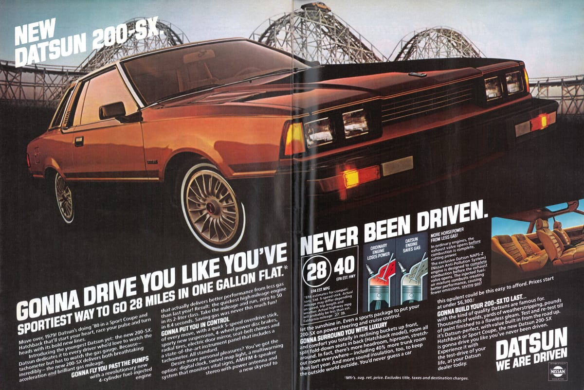 1984 Nissan 200 SX – Rekindling The Magic 4 1980 Nissan 200 SX ad