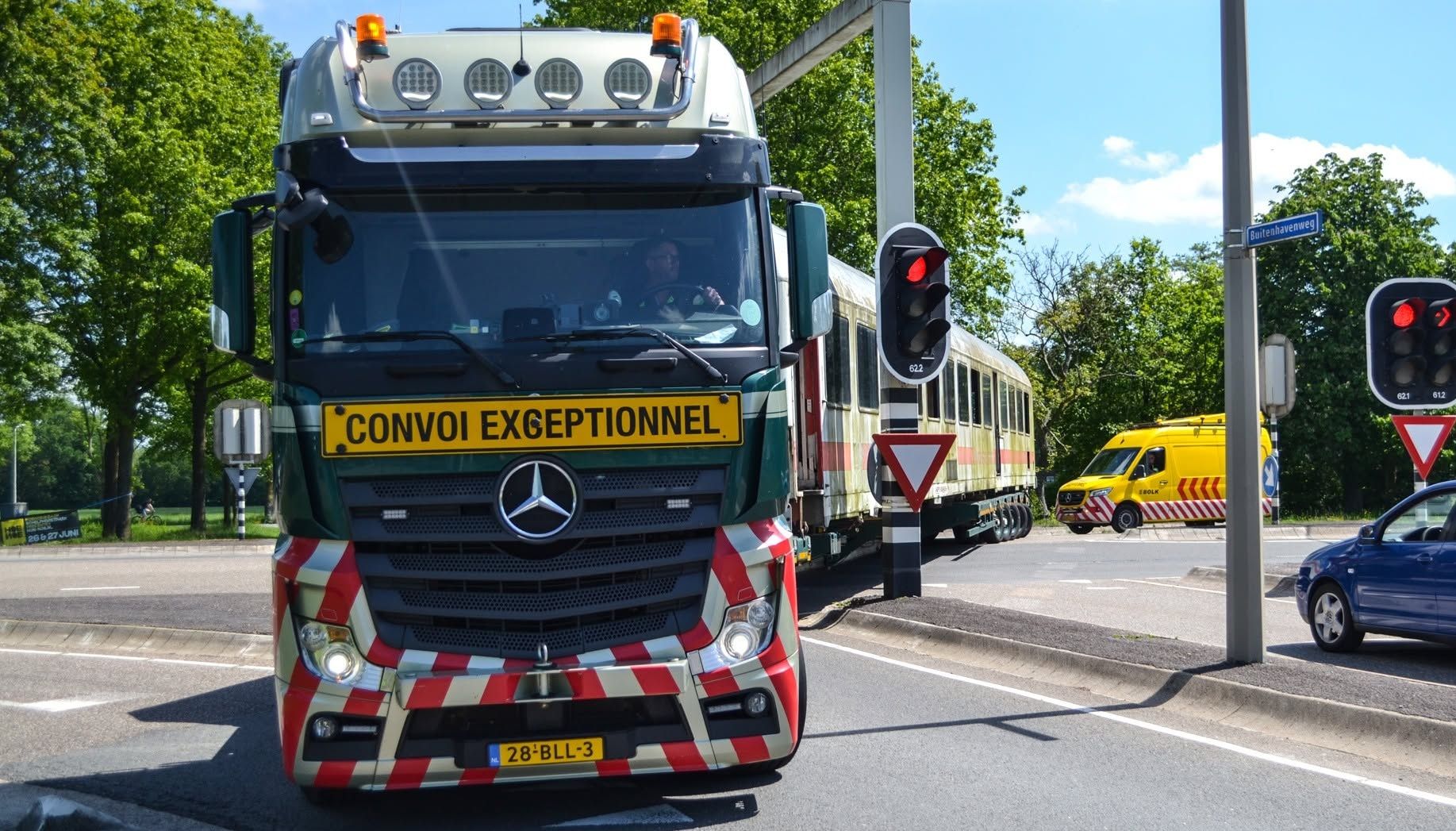 Mercedes-Benz Actros 3358 - A Triple Of Three-Pointed Stars 4 Bolk Transport Almelo - Mercedes-Benz Actros 3358 tractor on the road - 1