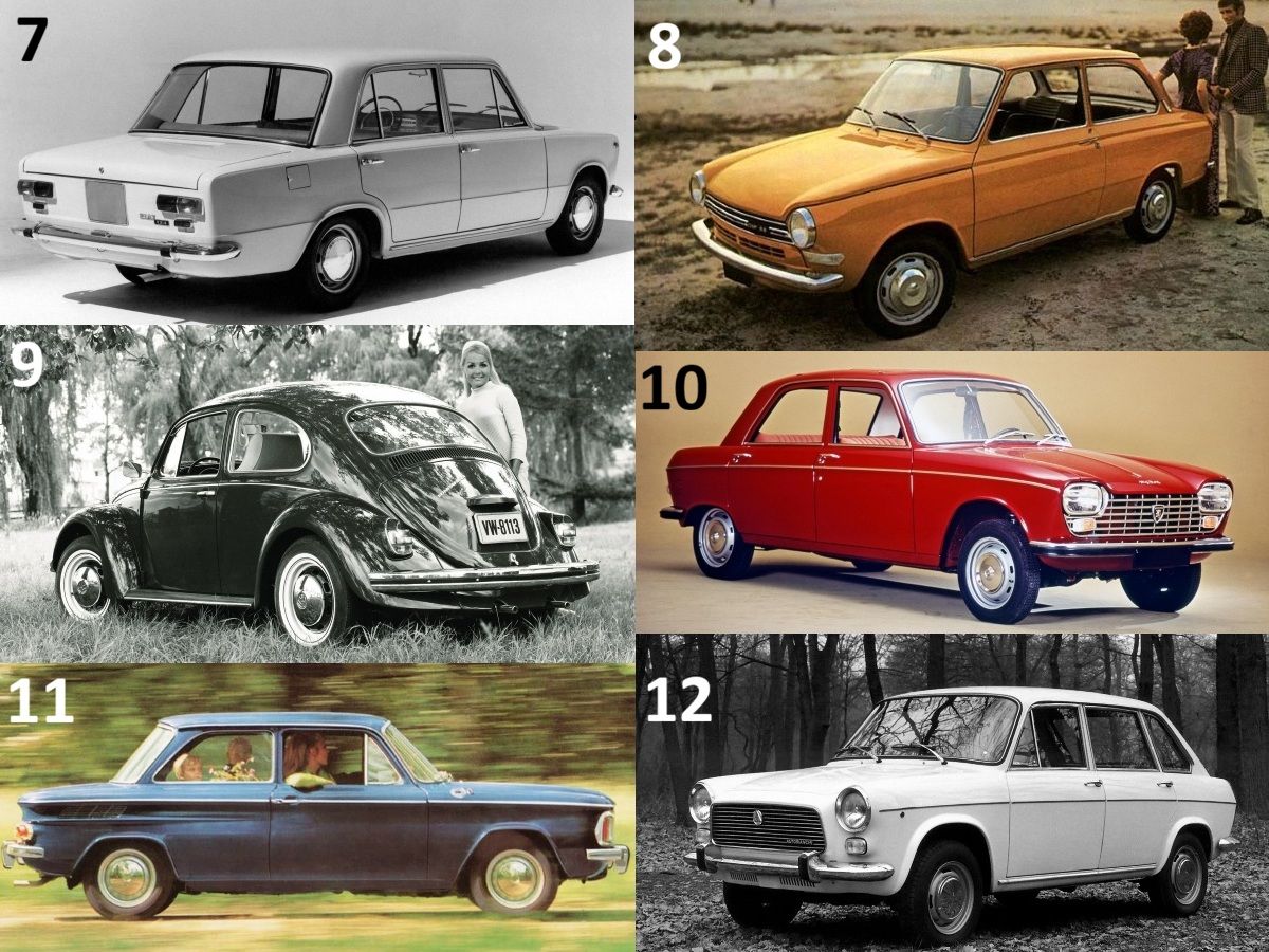 1969 Renault 10 – Ungainly At Any Speed 17 CComparo1969 2
