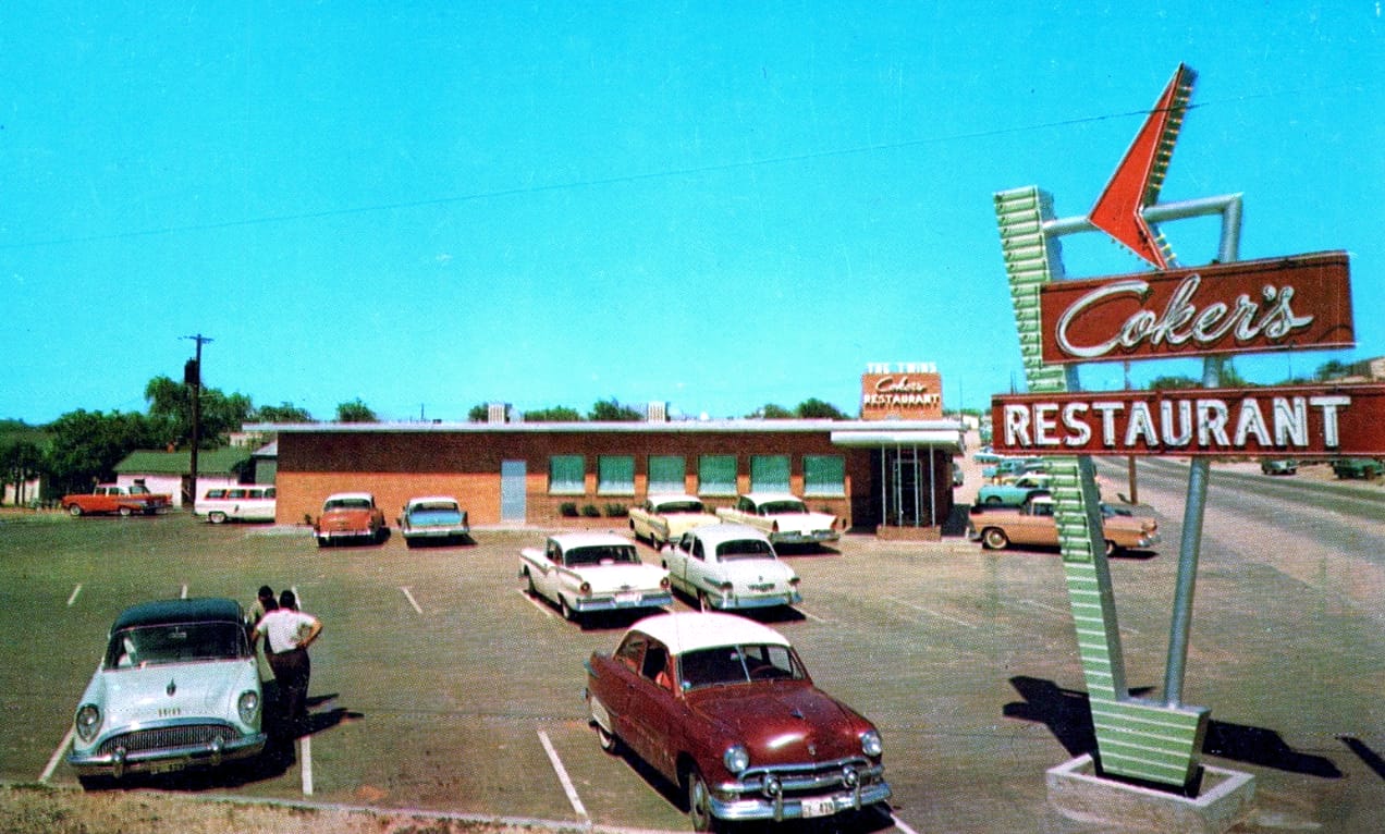 Neon Signs & Glass Facades: Googie And Modernist Restaurants In Vintage Postcards - 1950s-1960s 4 Captura de pantalla 2026 10 21 17.03.05