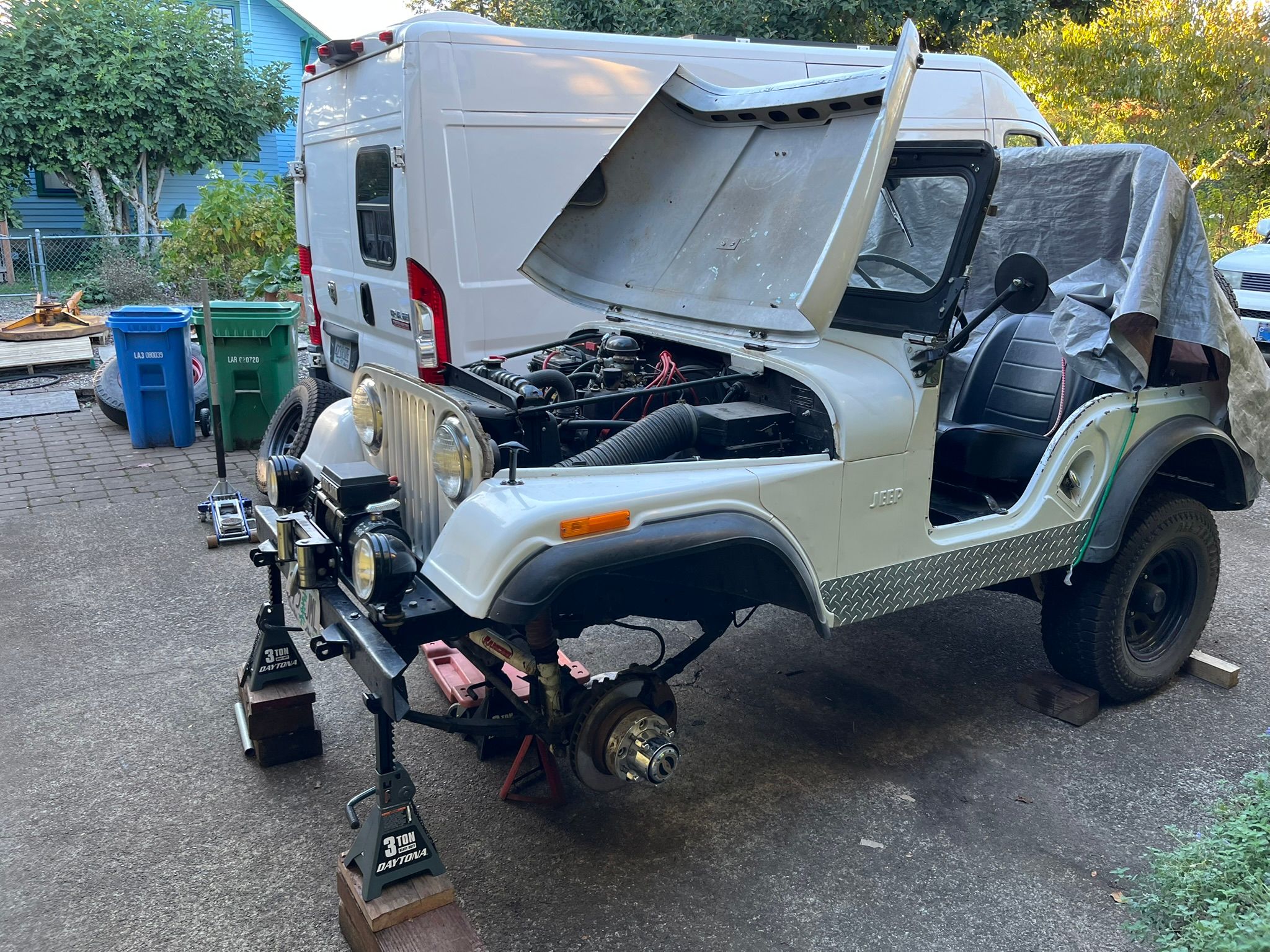 My New 1966 Jeep CJ-5 With F-Head 134 Four: Part 1 - "I'd Rather Drive Than Ride" 10 IMG 2265