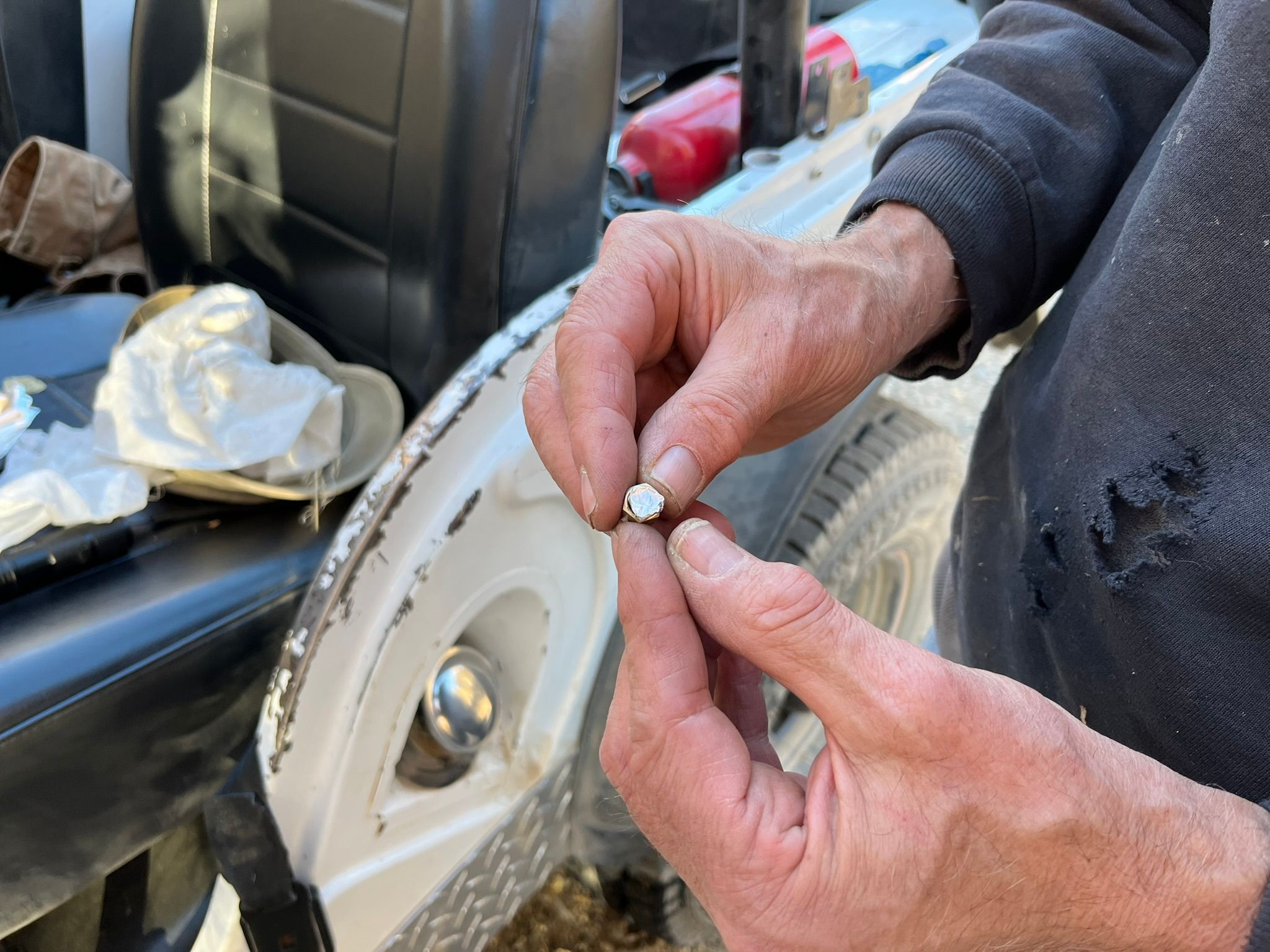 My New 1966 Jeep: The Highs And Lows Of A Week Jeeping In The Eastern Sierra - Two Failures Due To Plastic Parts 35 IMG 2377