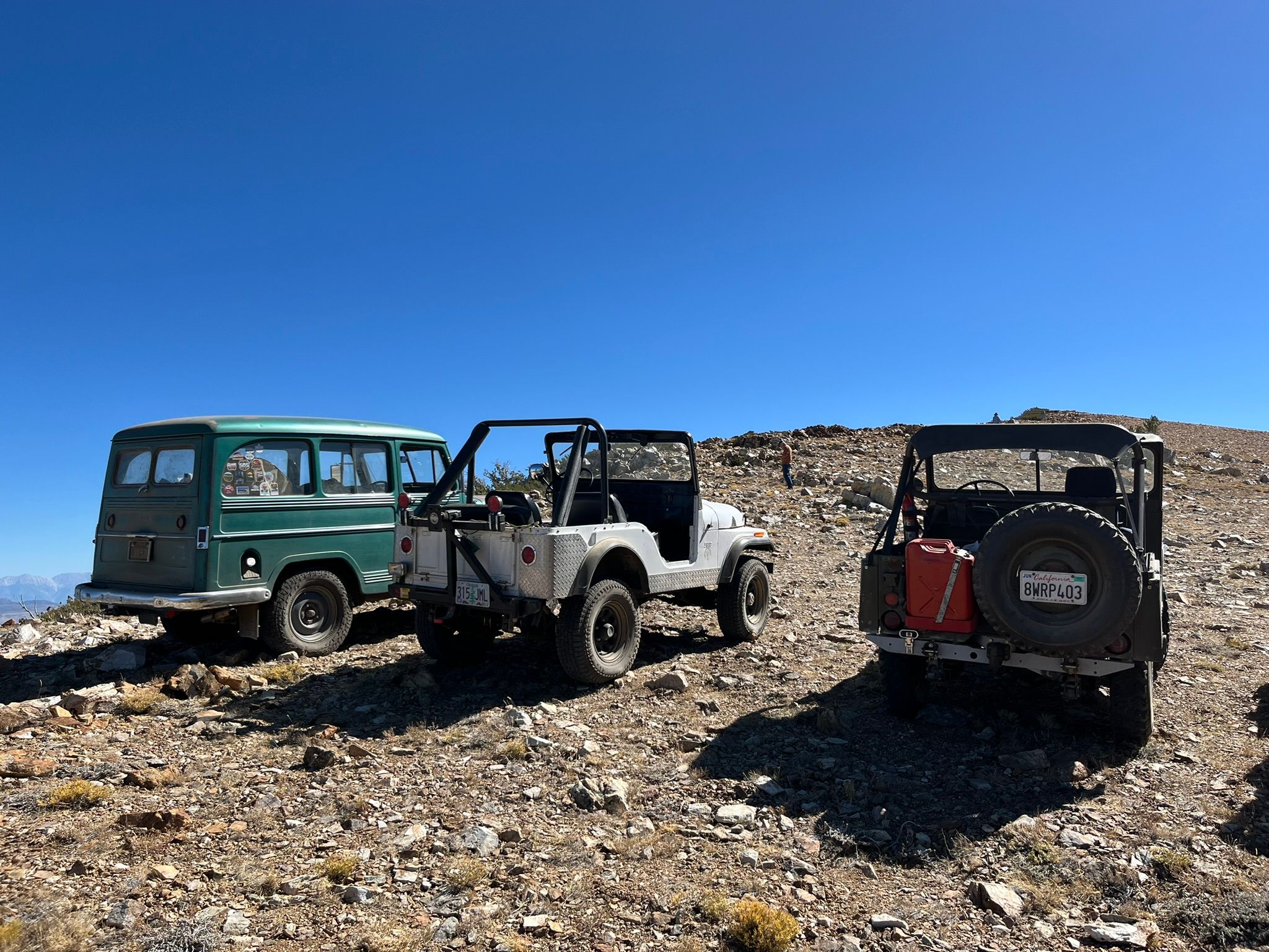 My New 1966 Jeep: The Highs And Lows Of A Week Jeeping In The Eastern Sierra - Two Failures Due To Plastic Parts 43 IMG 2400