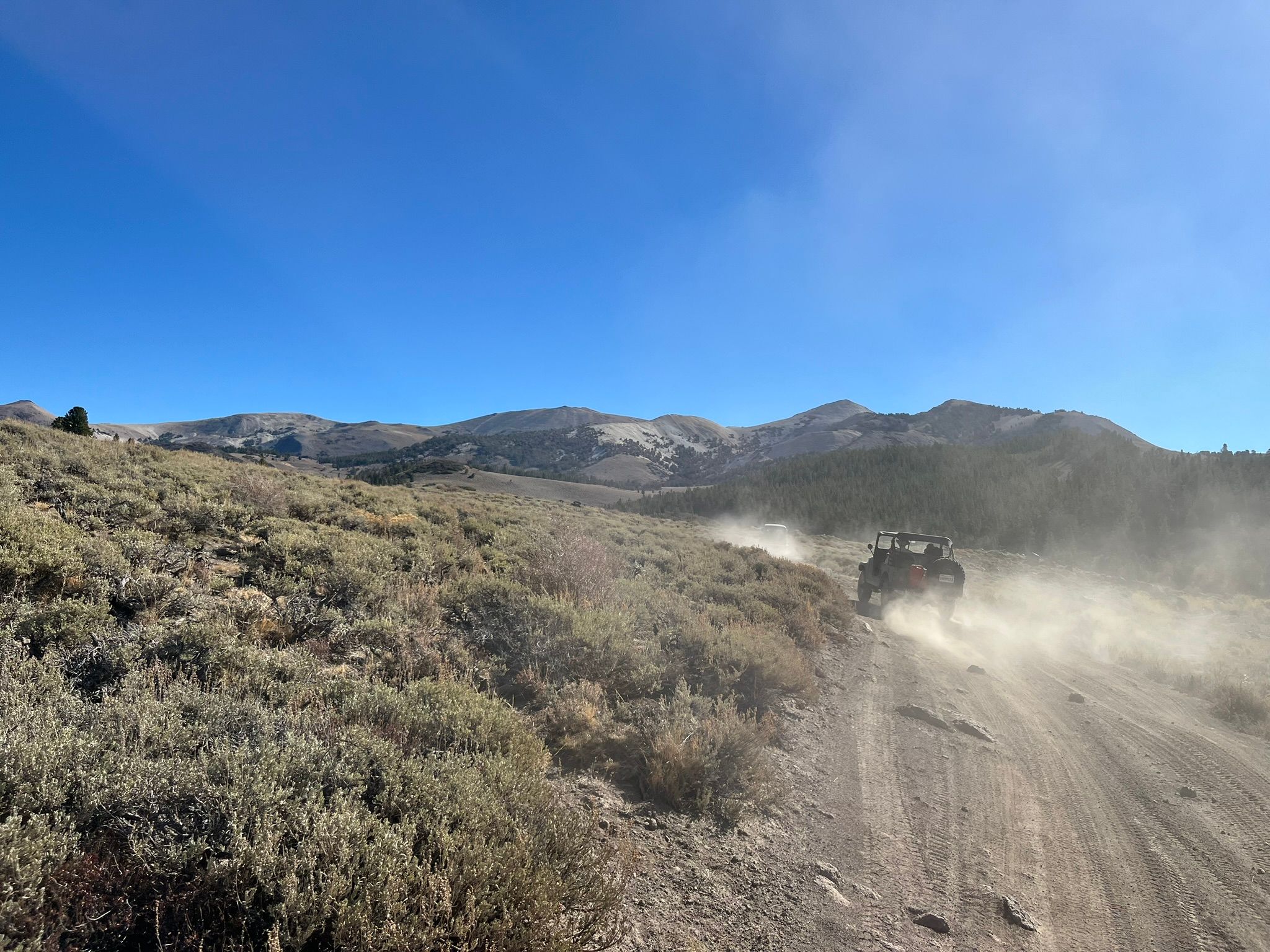 My New 1966 Jeep: The Highs And Lows Of A Week Jeeping In The Eastern Sierra - Two Failures Due To Plastic Parts 55 IMG 2445