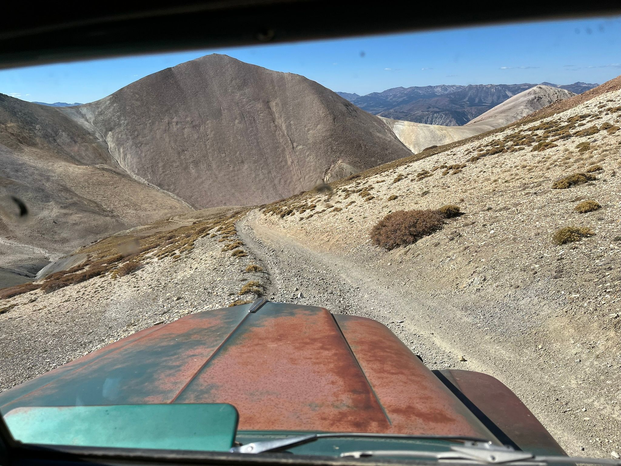 My New 1966 Jeep: The Highs And Lows Of A Week Jeeping In The Eastern Sierra - Two Failures Due To Plastic Parts 57 IMG 2469